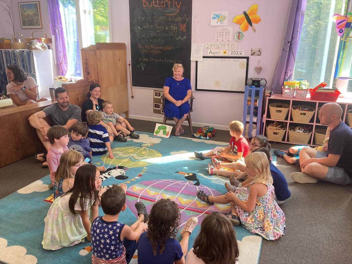 Our Cubs and Bears classes visited their new teachers, friends and classrooms today. Welcome to the parents and children!  Only FIVE days to the big day.