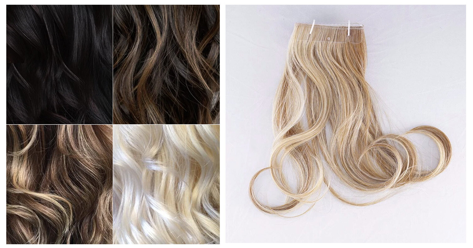 Velcro Hair Extension: 14&quot; Velcro Track, Wavy.
Customizing is easy! New revolutionary velcro hair extension lets you customize with 25 colors!
&mdash;
Click on the link in our bio for more information.
.
.
.
#velcroextension #hairinyourhair #hel