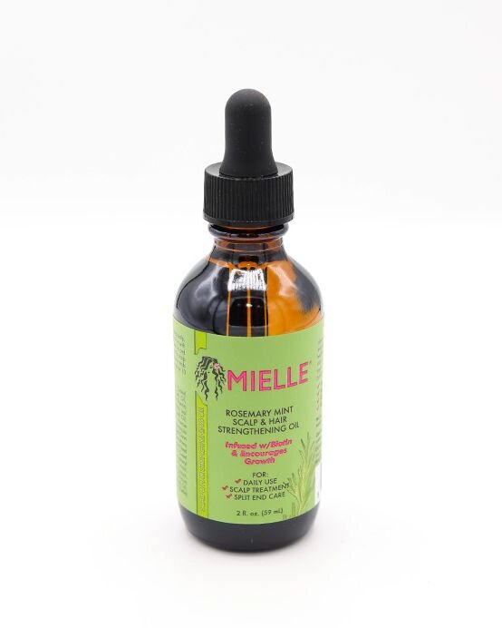 Mielle, Scalp &amp; Hair Strengthening Oil, Rosemary Mint, 2 fl oz (59 ml)
For wholesale orders, please get in touch with us via WhatsApp: (+1) 646 707 1346.
&mdash;
From nourishing hair follicles, smoothing split ends, and helping with dry scalp, th