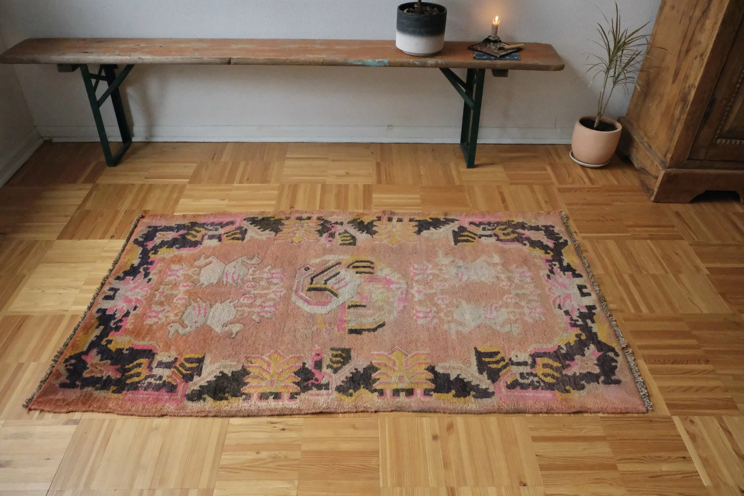 vintage Tibetan rugs