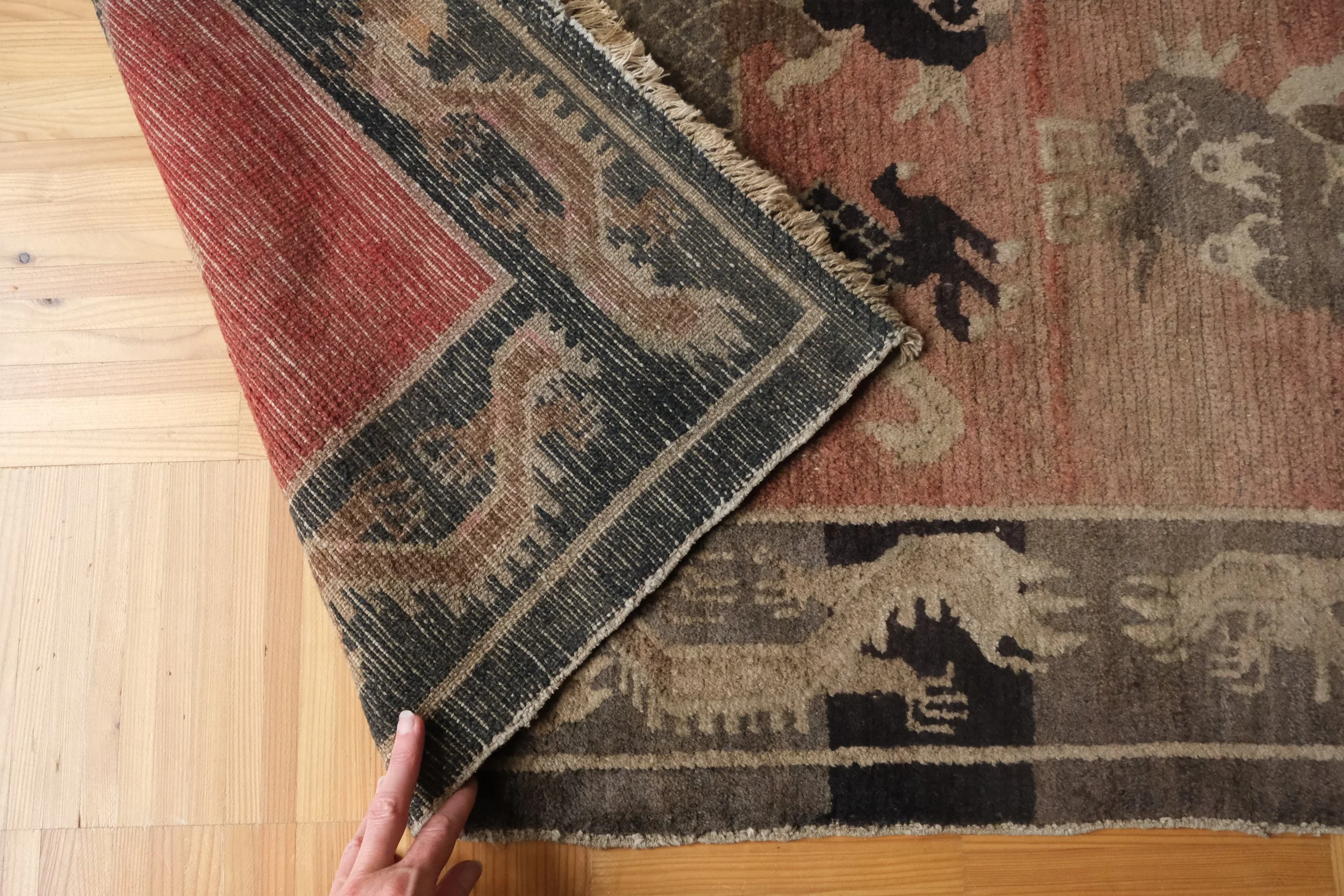vintage Tibetan rugs
