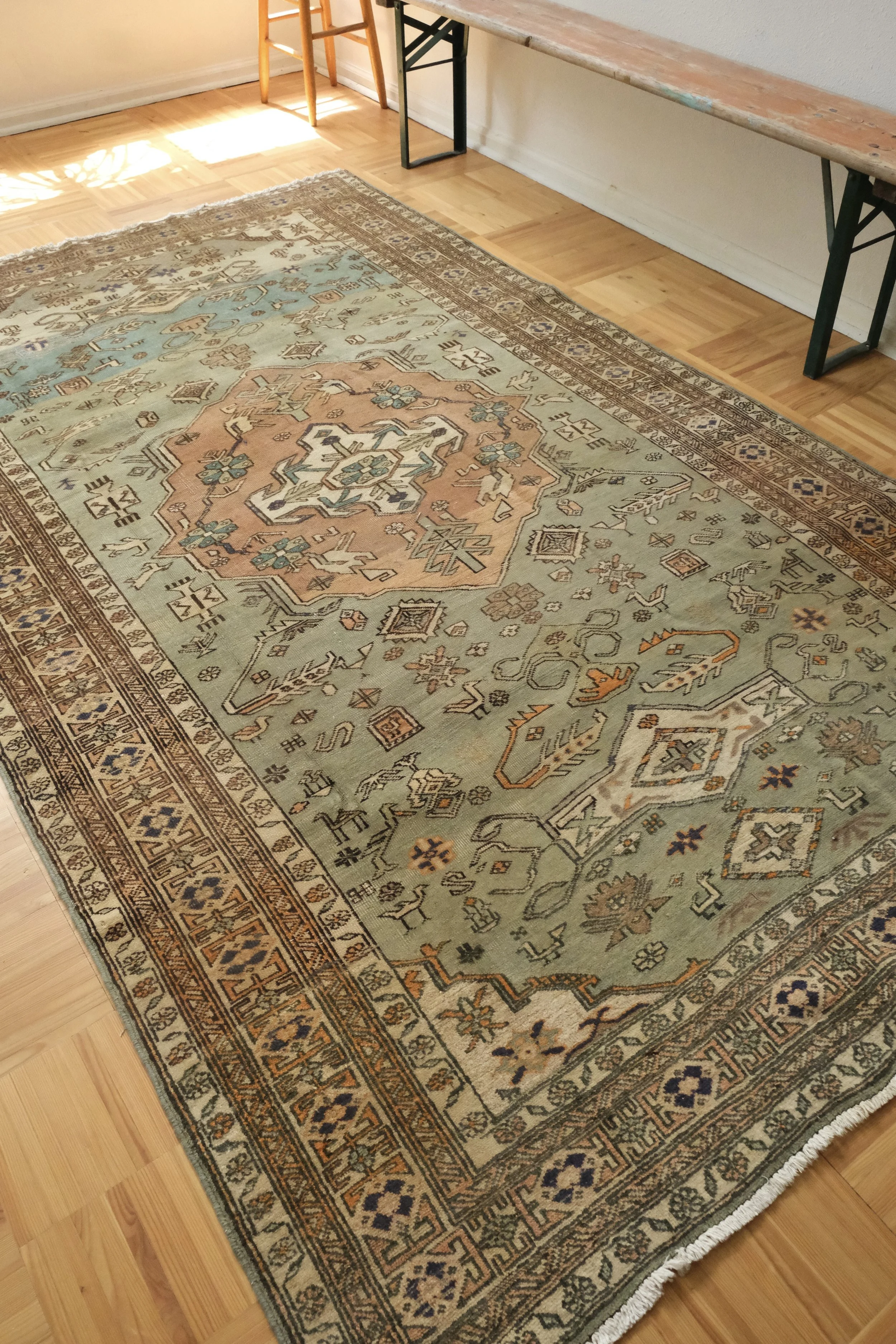green rugs