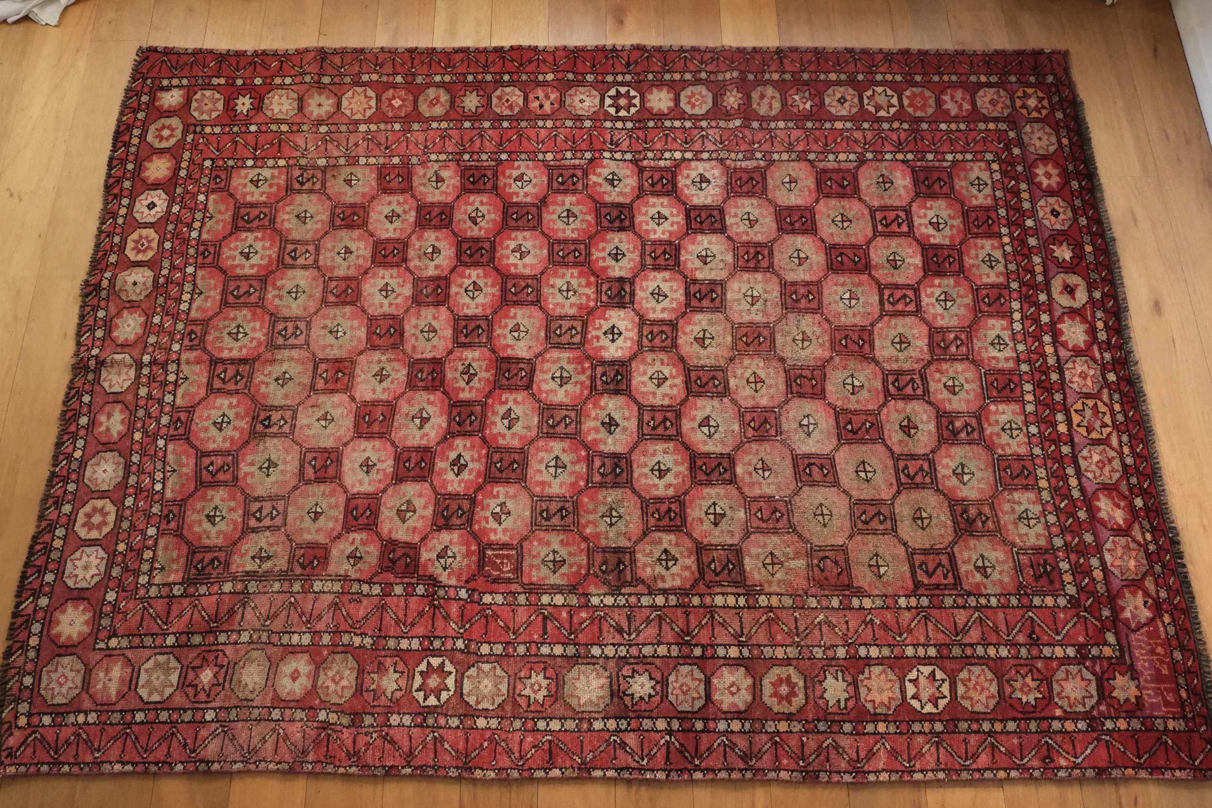 a full overhead photo of the rug