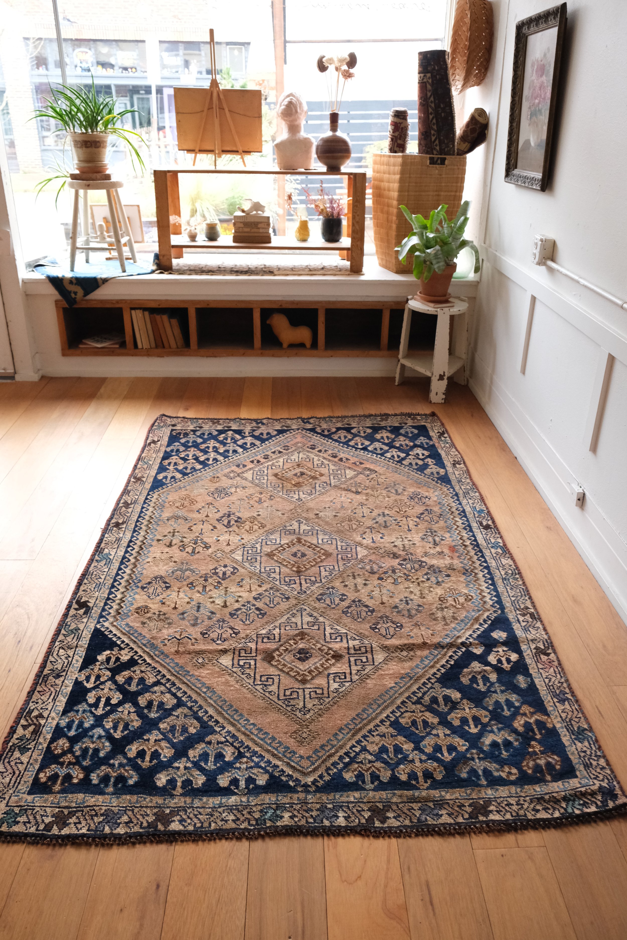 the entire rug shown in the studio