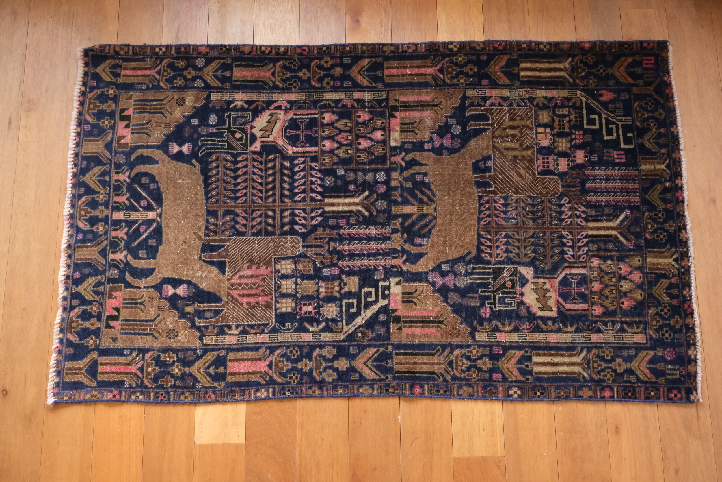 the rug is rectangular