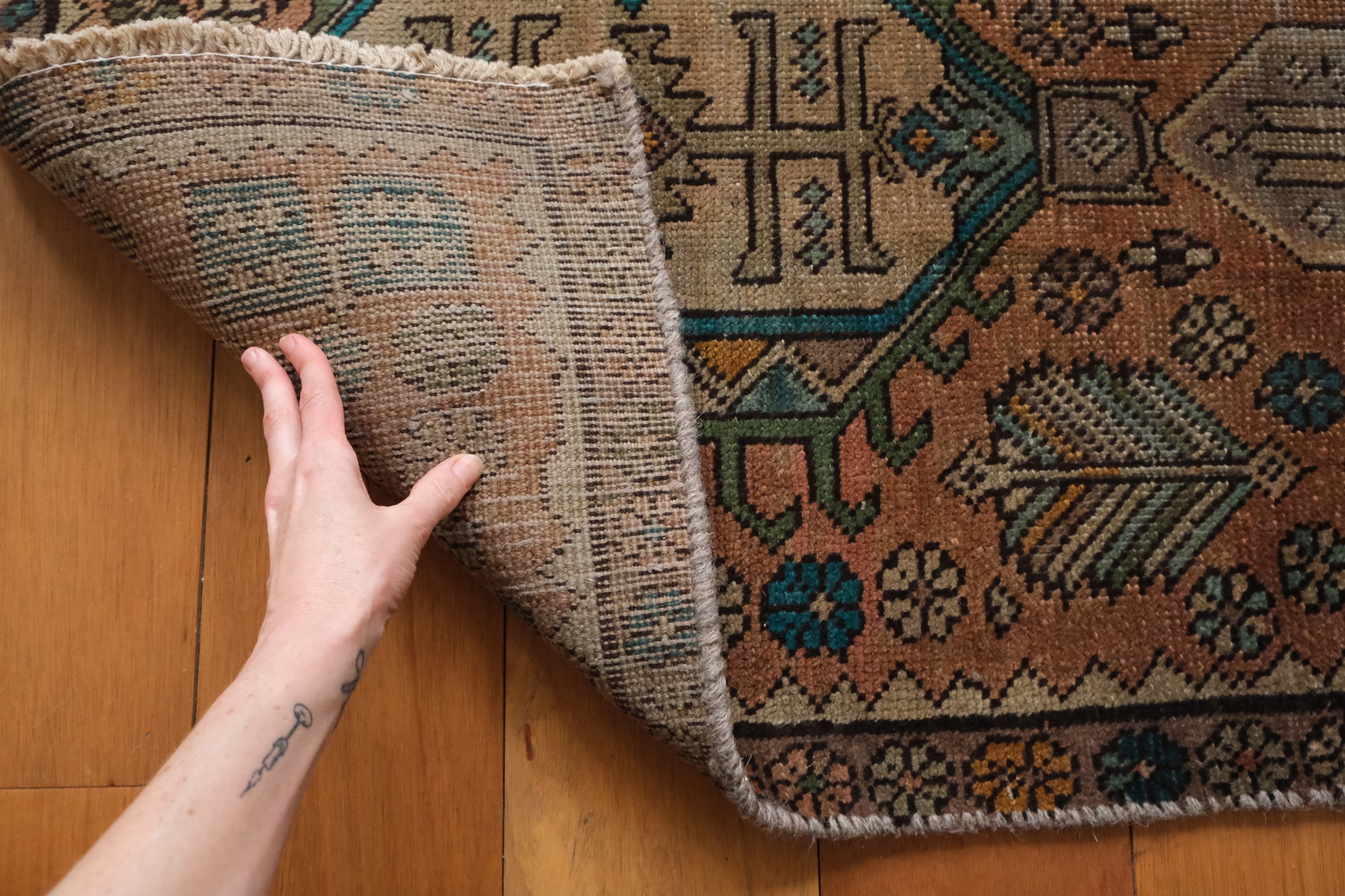 the hand knotted quality