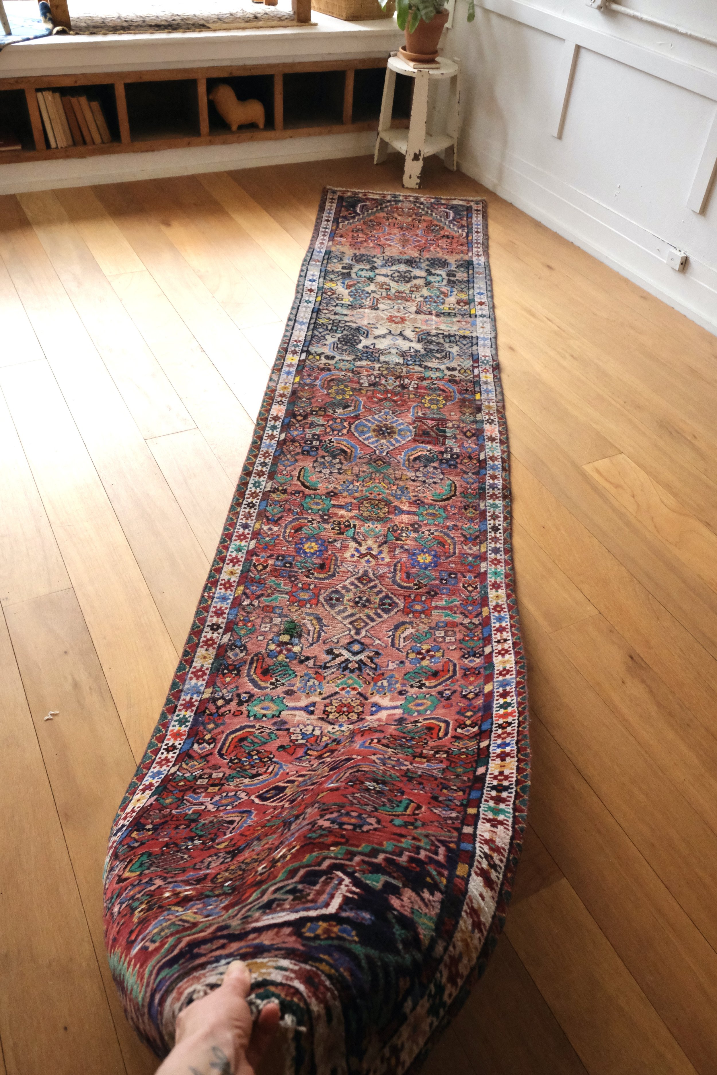the persian tribal runner rug