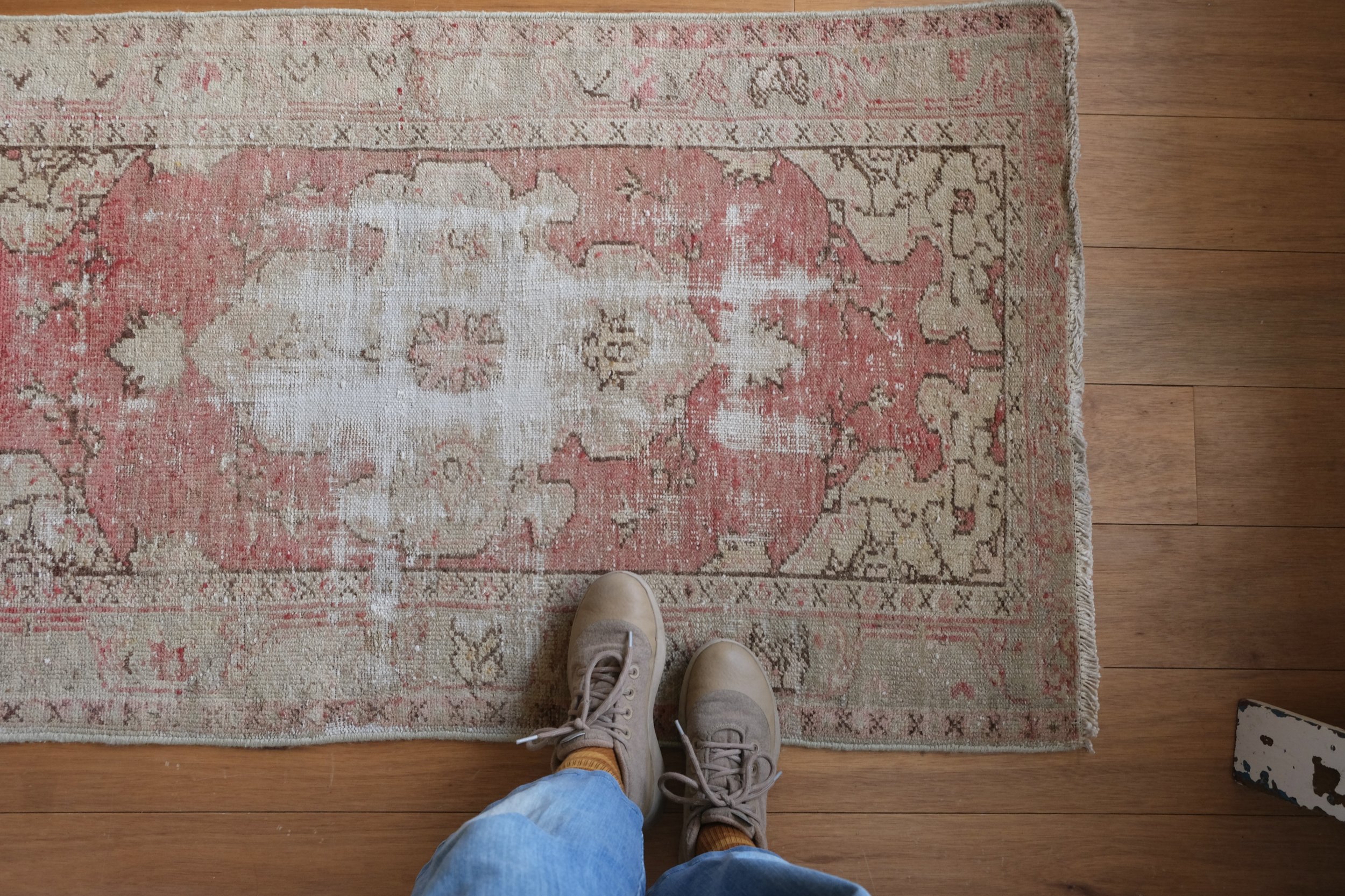 corner of Turkish rug