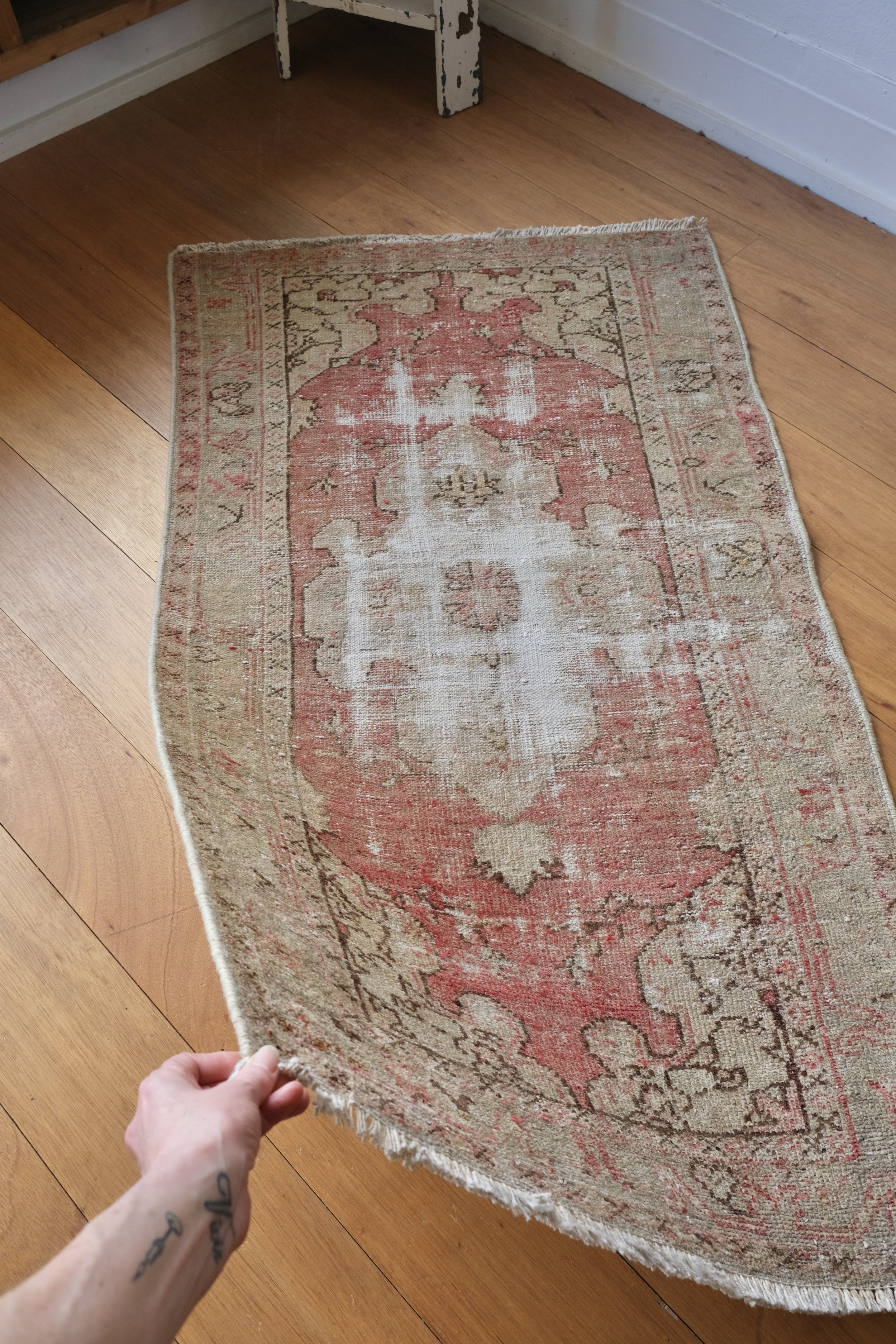 Turkish rug full view