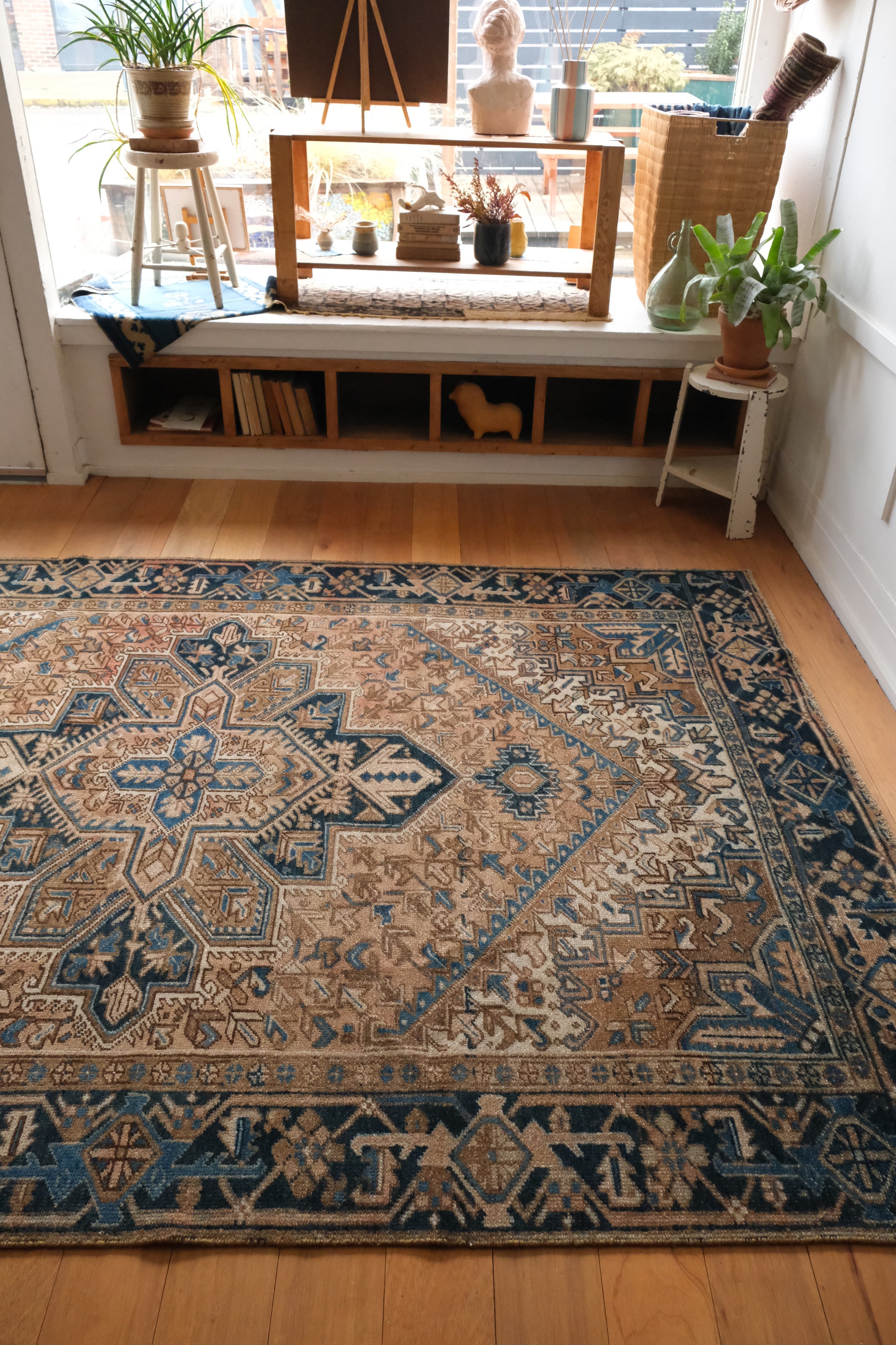 vintage heriz rug
