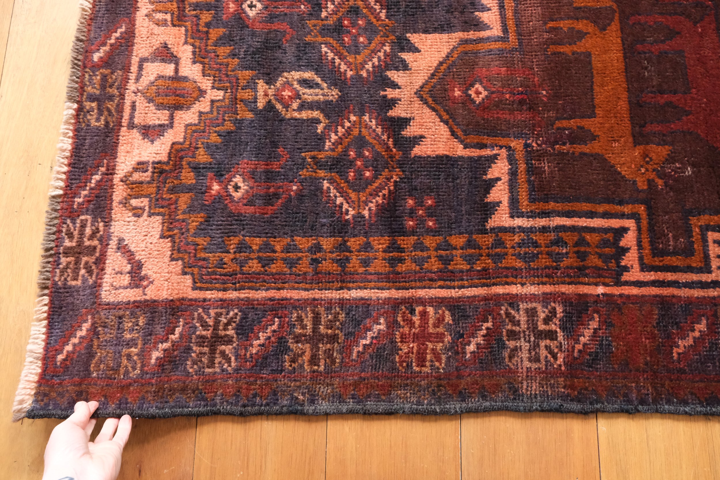geometric medallion and intricate border design