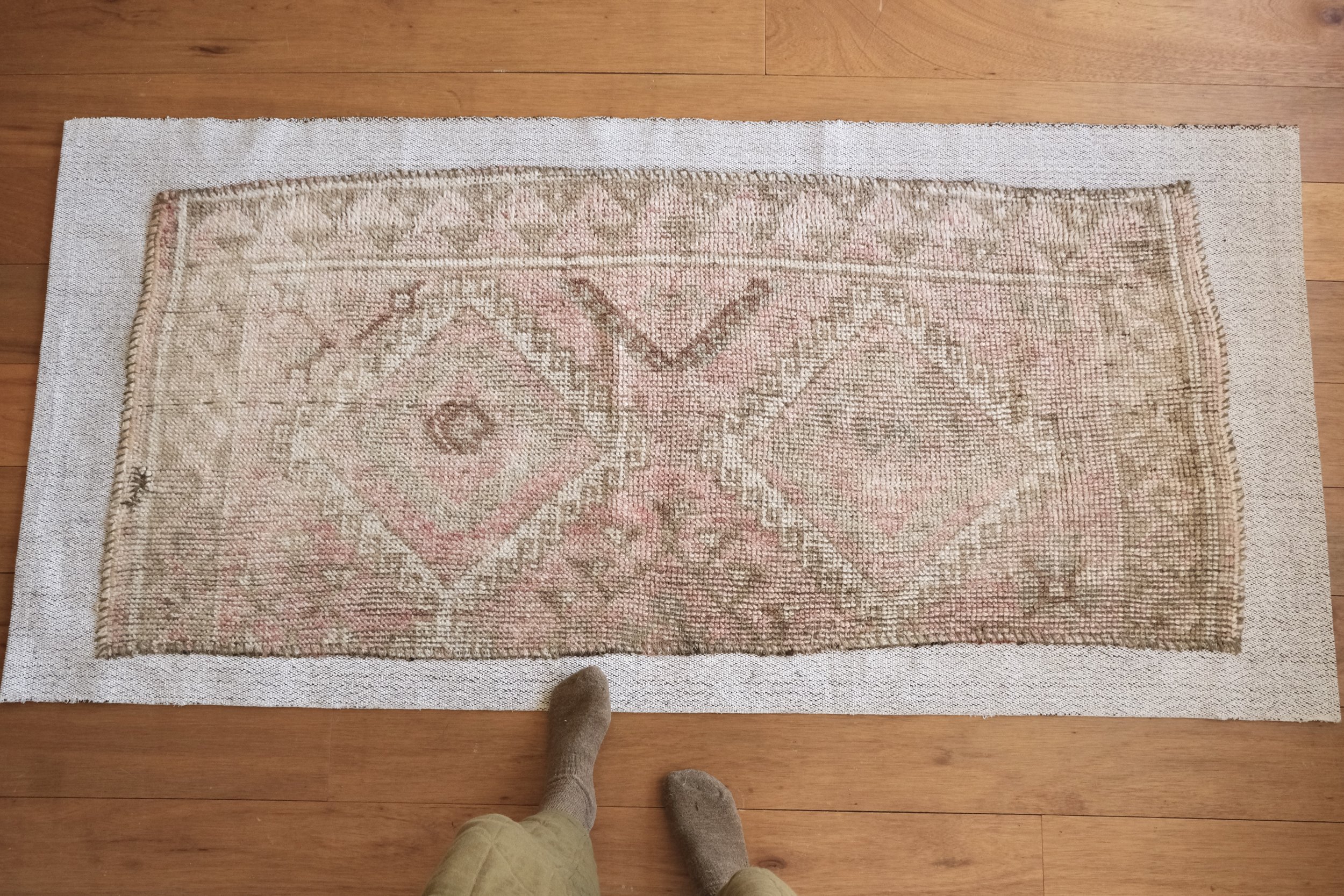 vintage turkish rug wall hanging
