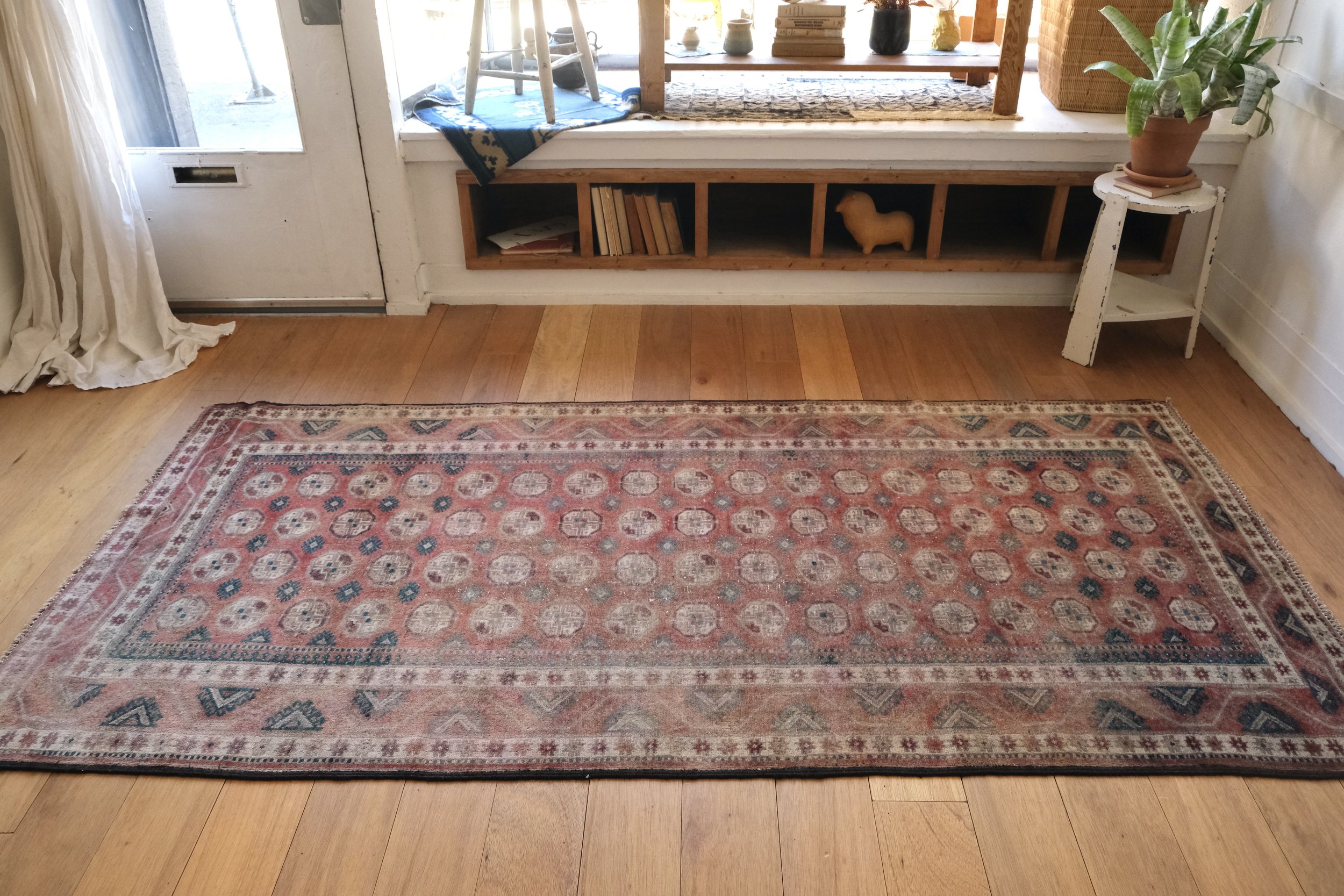 vintage turkoman rug