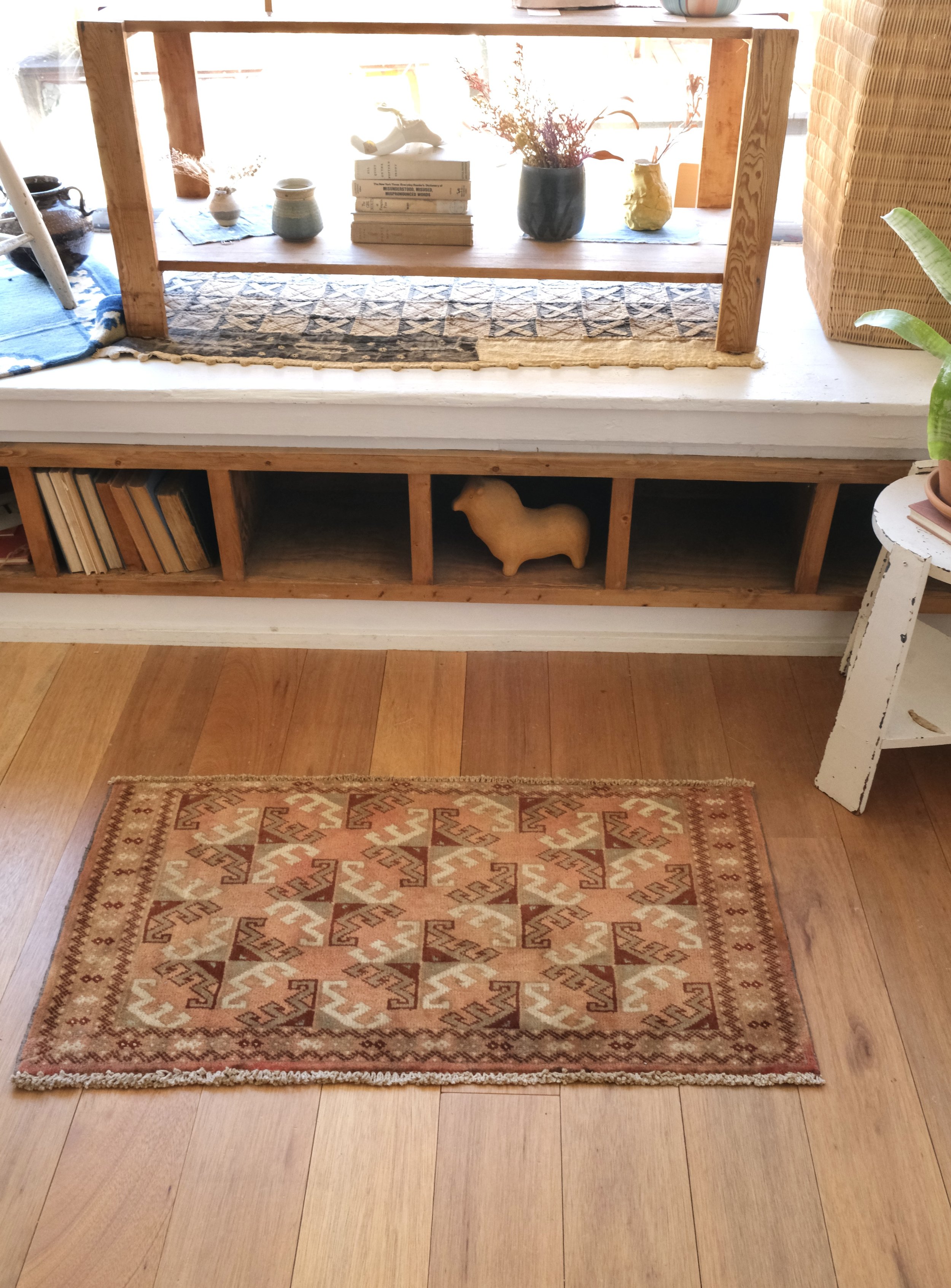 vintage mini rug