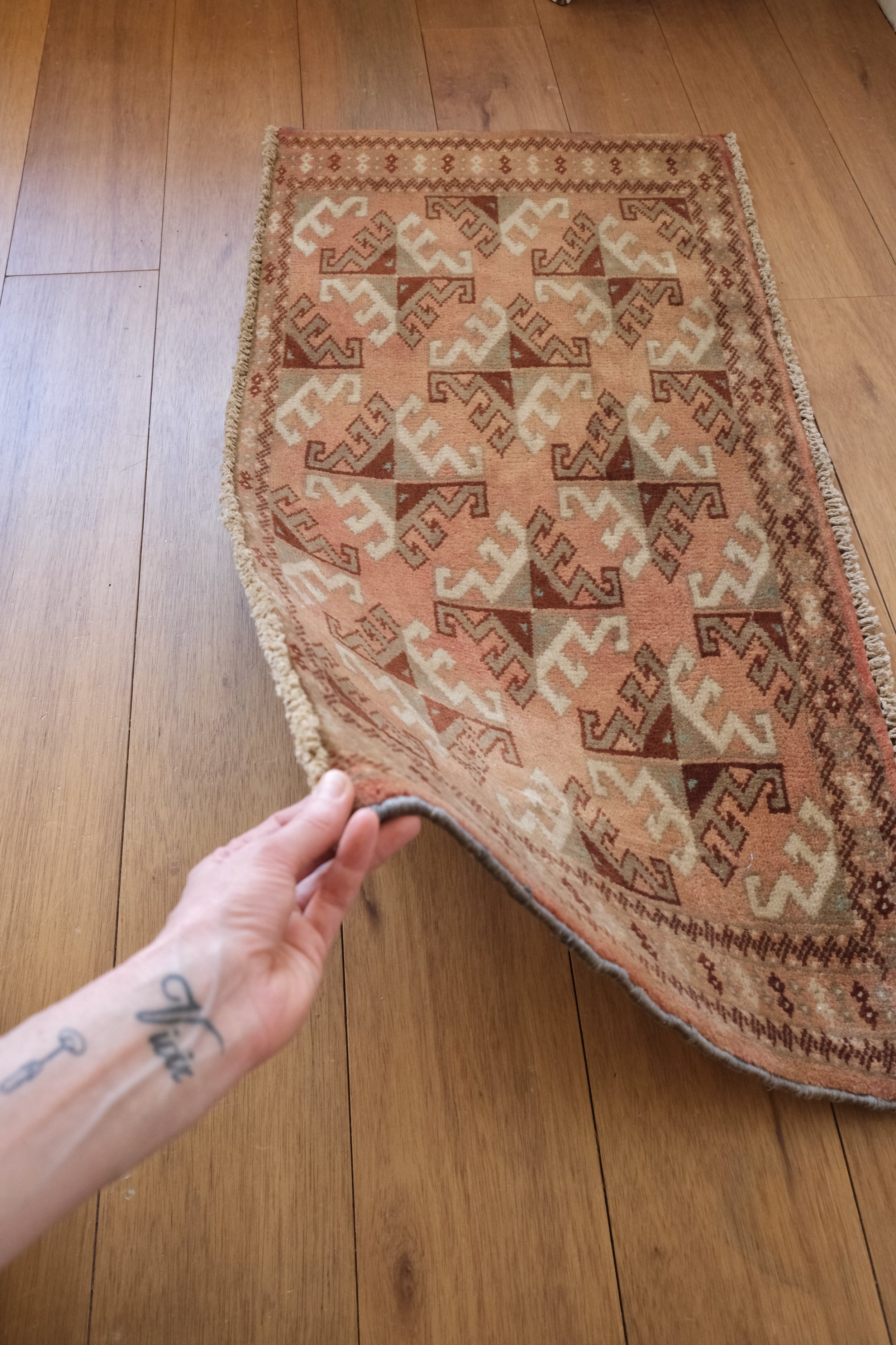 doormat size vintage rugs