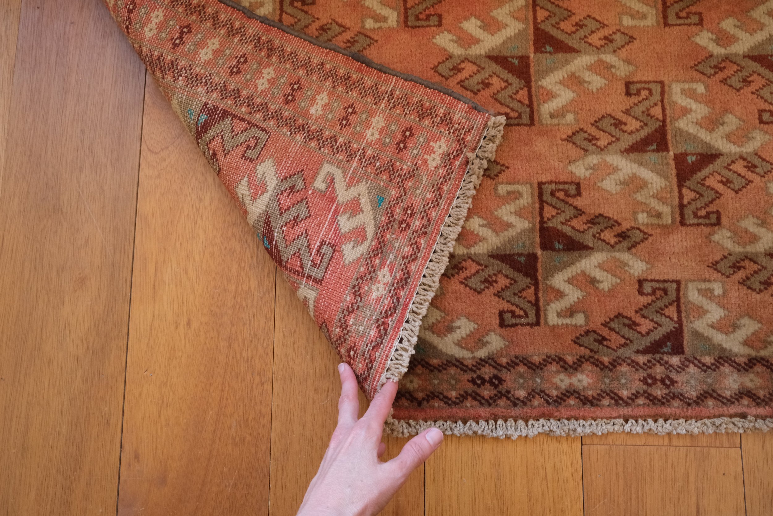 hand knotted