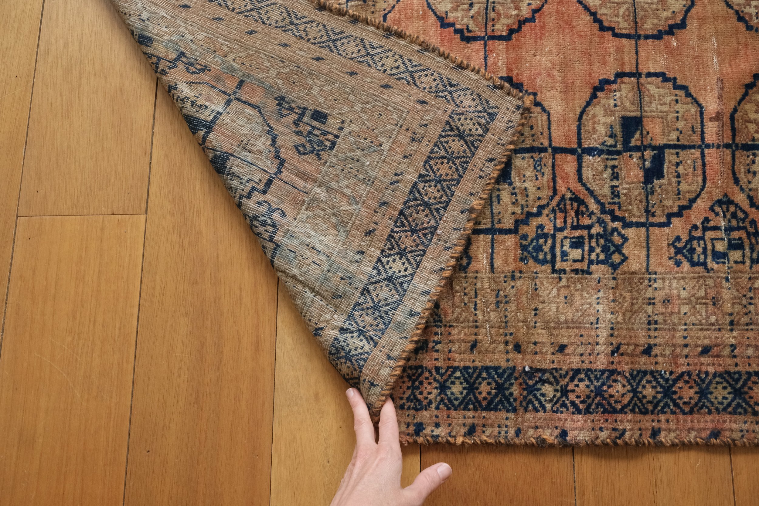 distressed rugs