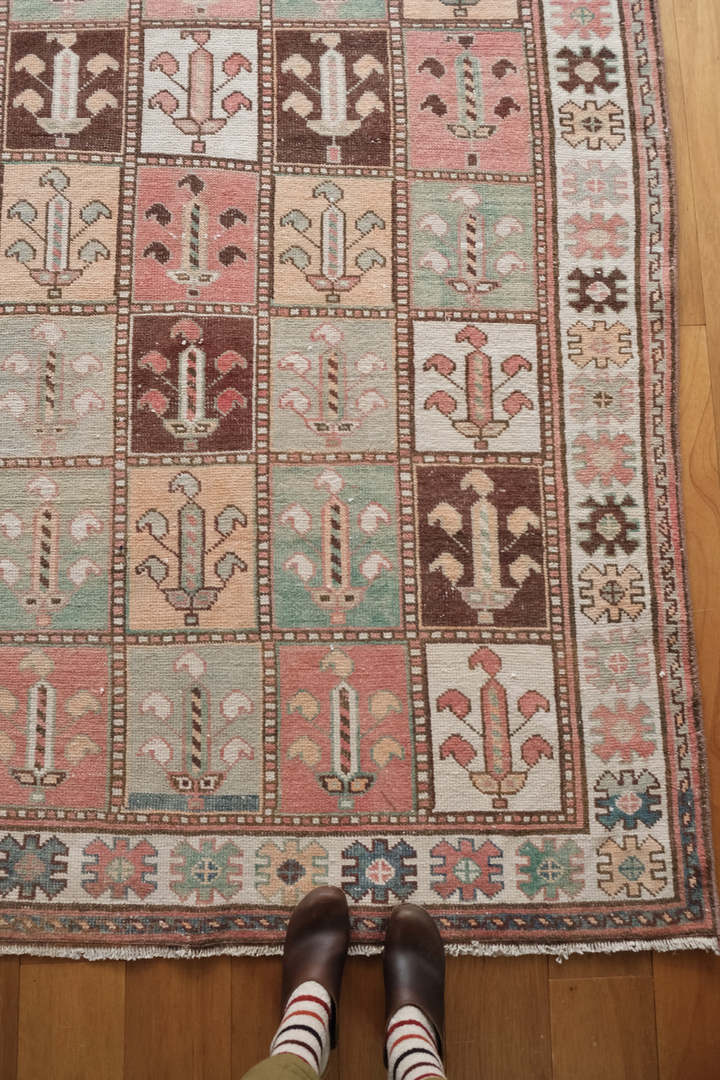 vintage turkish rug