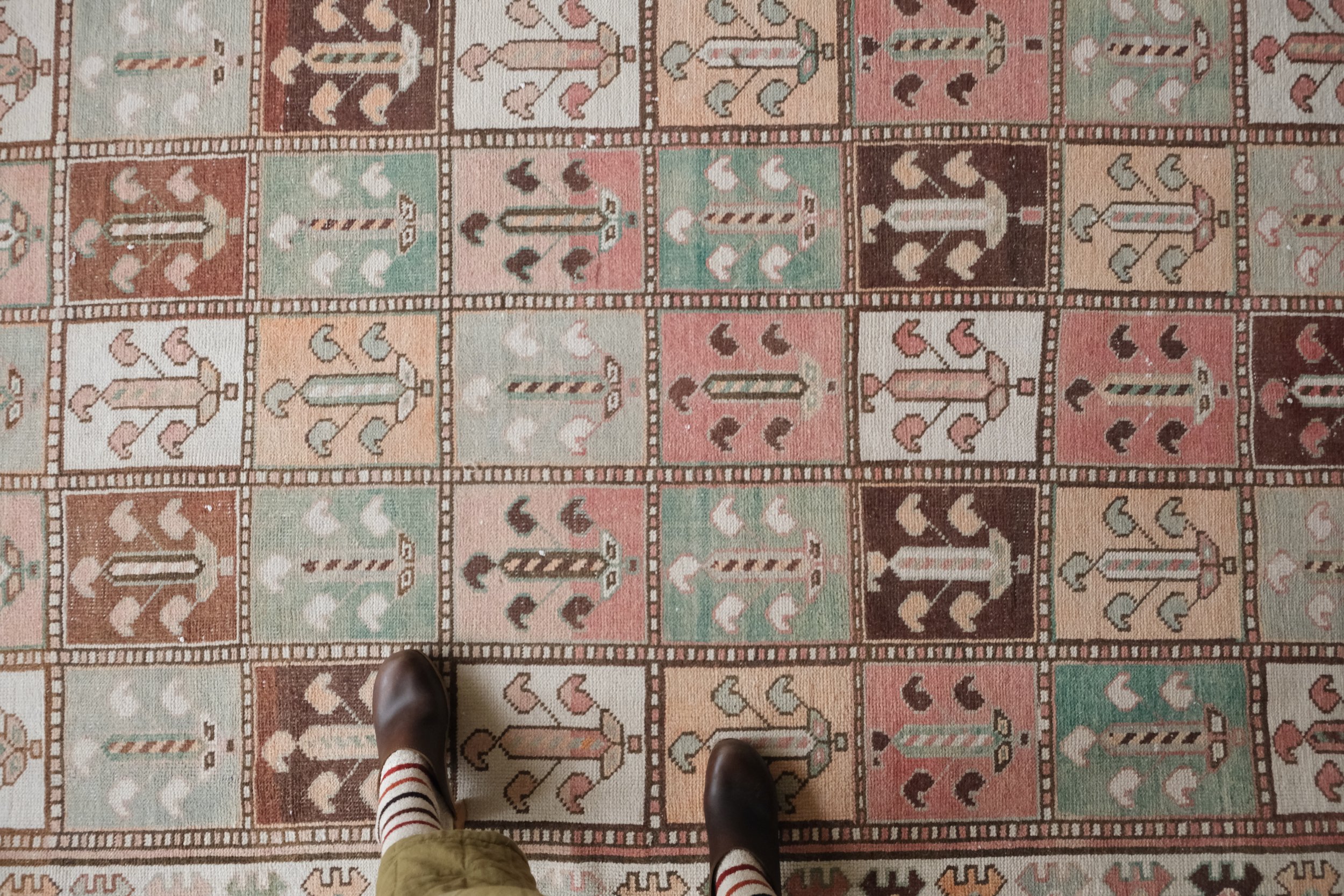 pastel rug