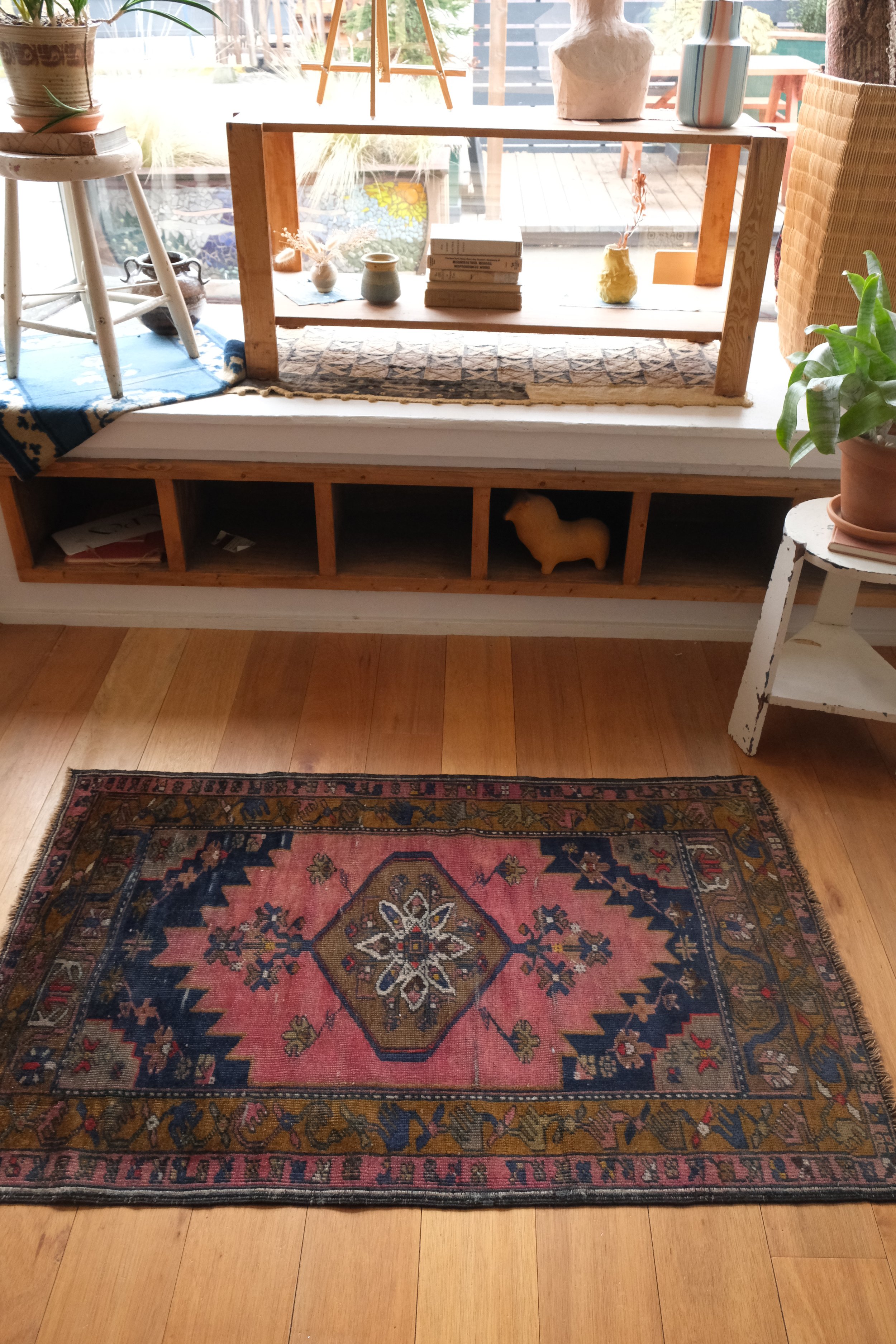 vintage turkish rug