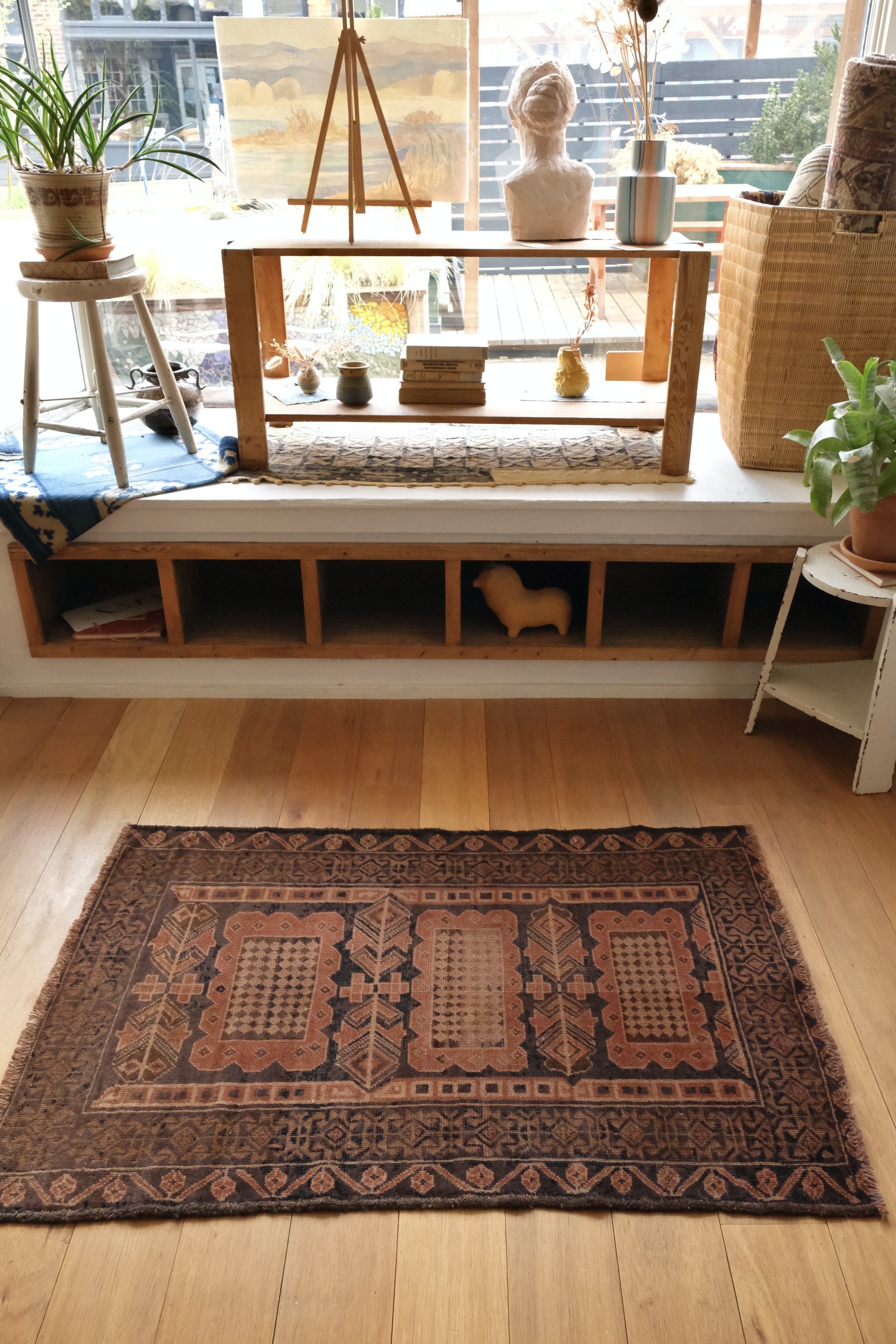 vintage balouch rug