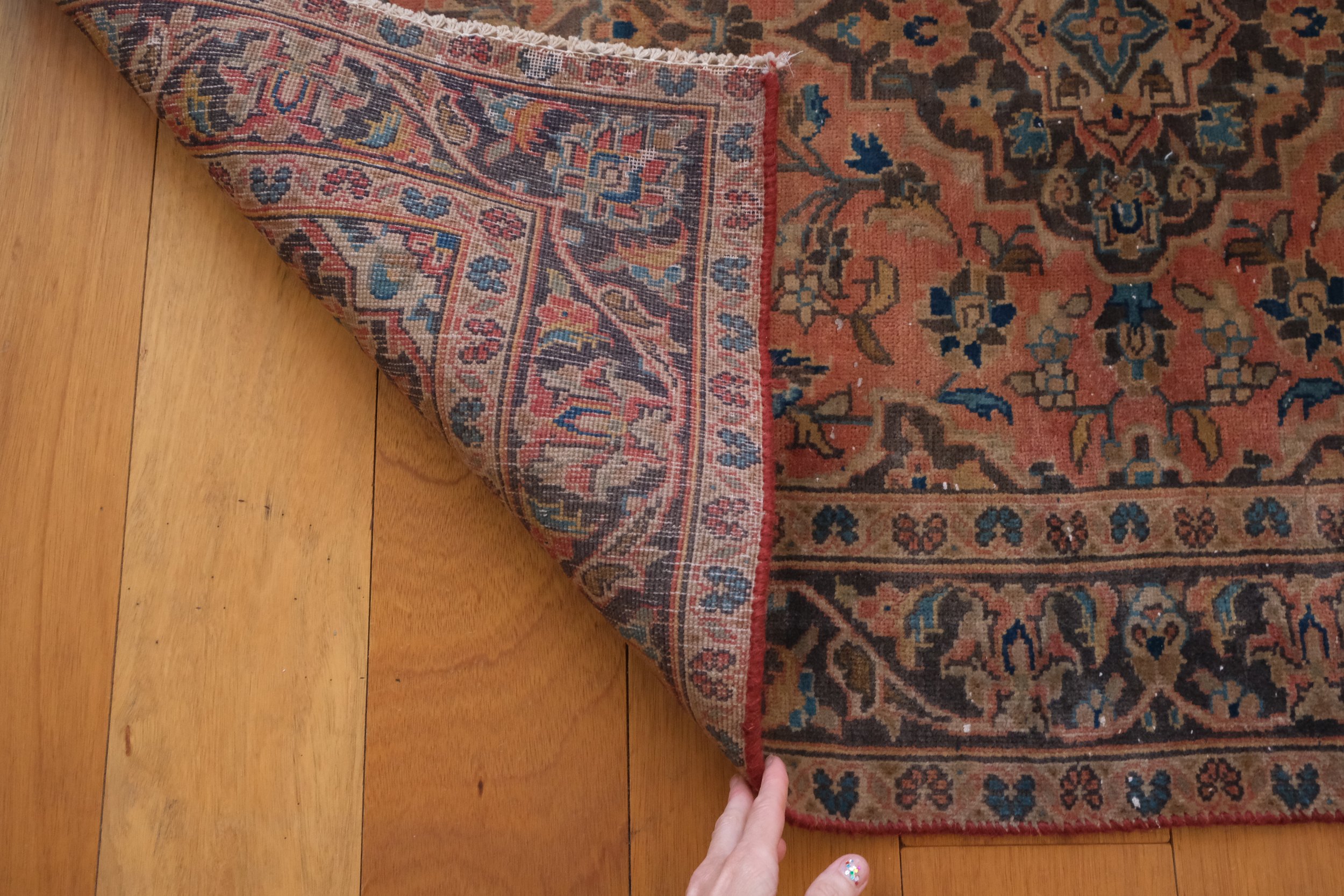 hand knotted rug