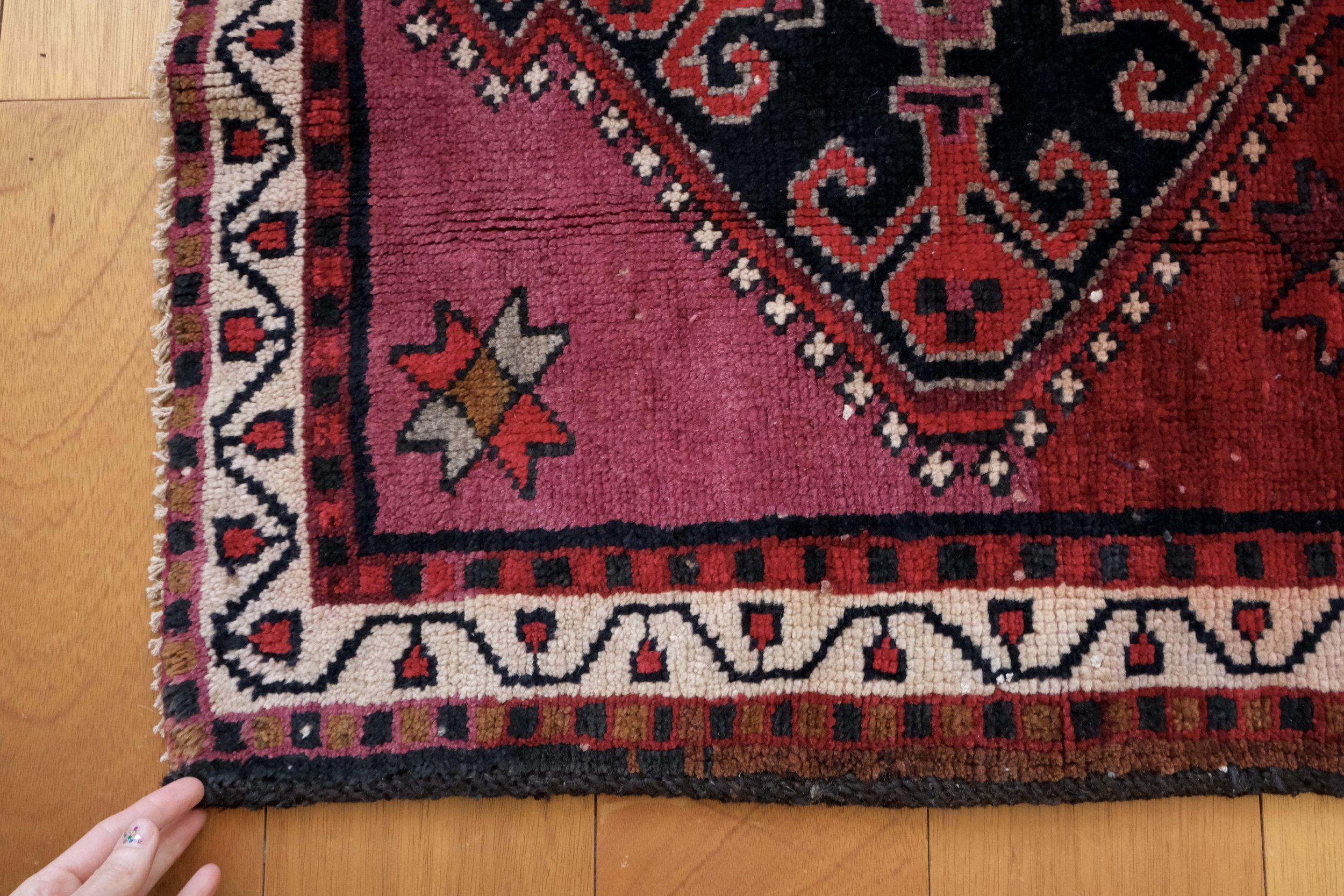 hand knotted rug