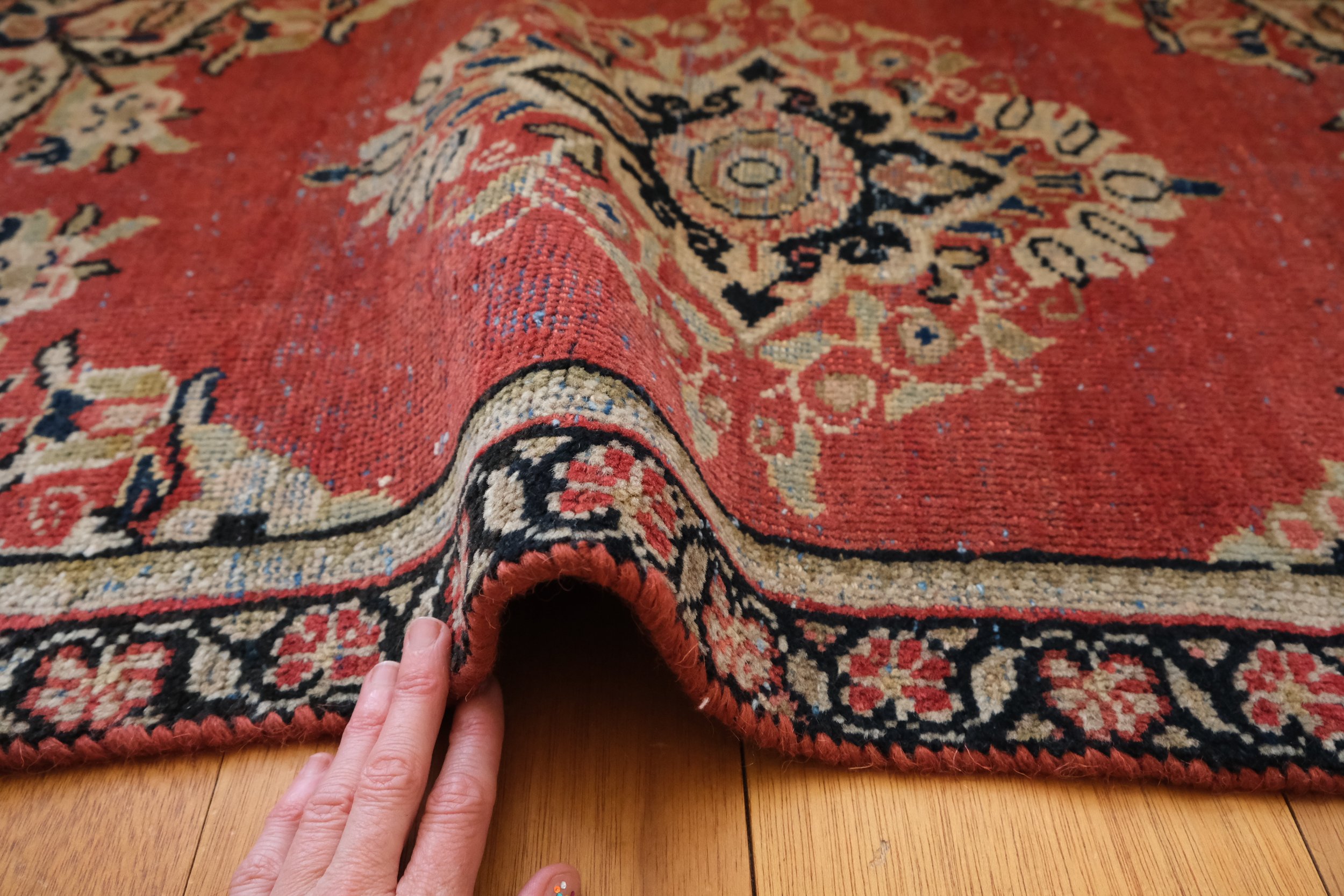 vintage floral rugs