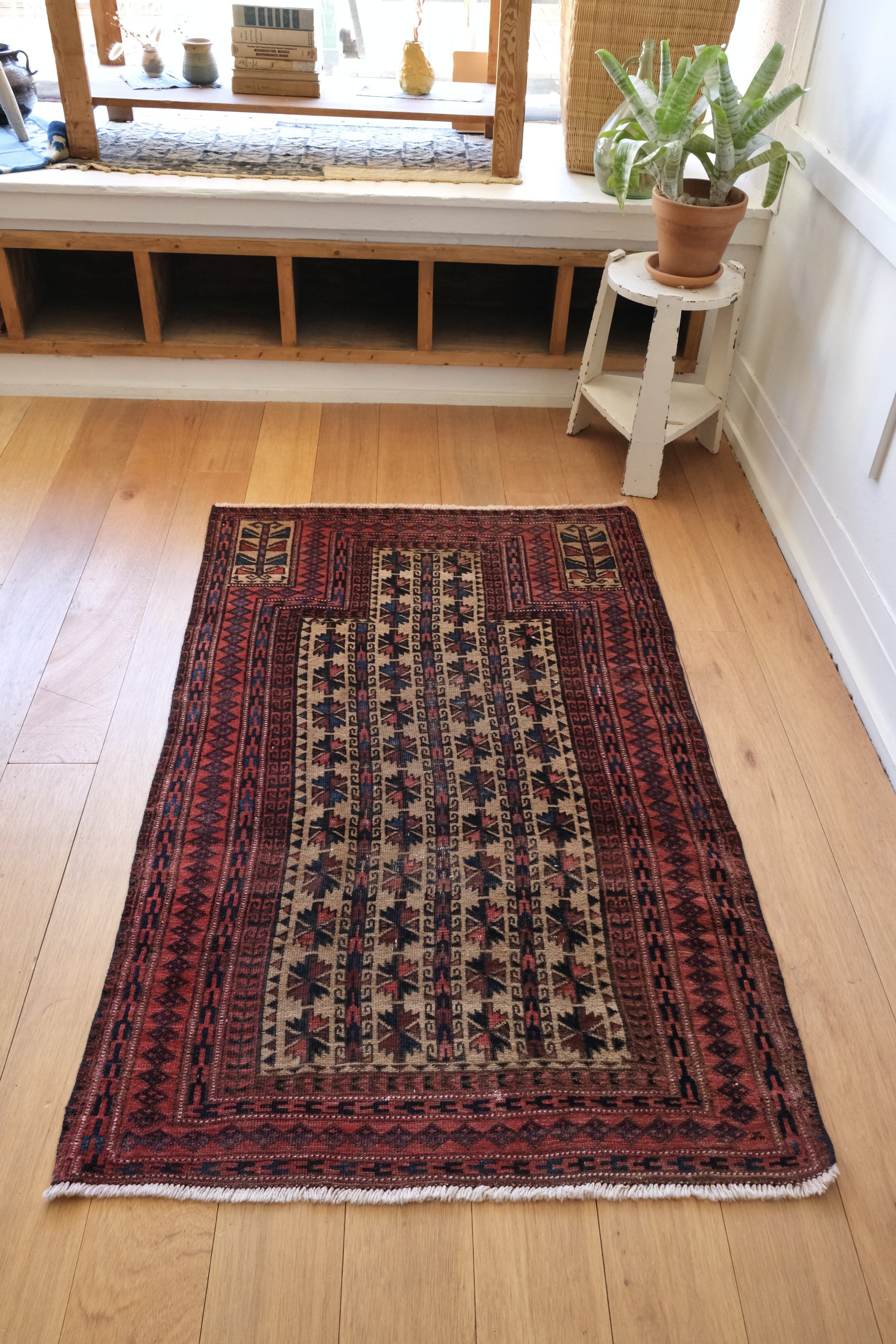 vintage prayer rug