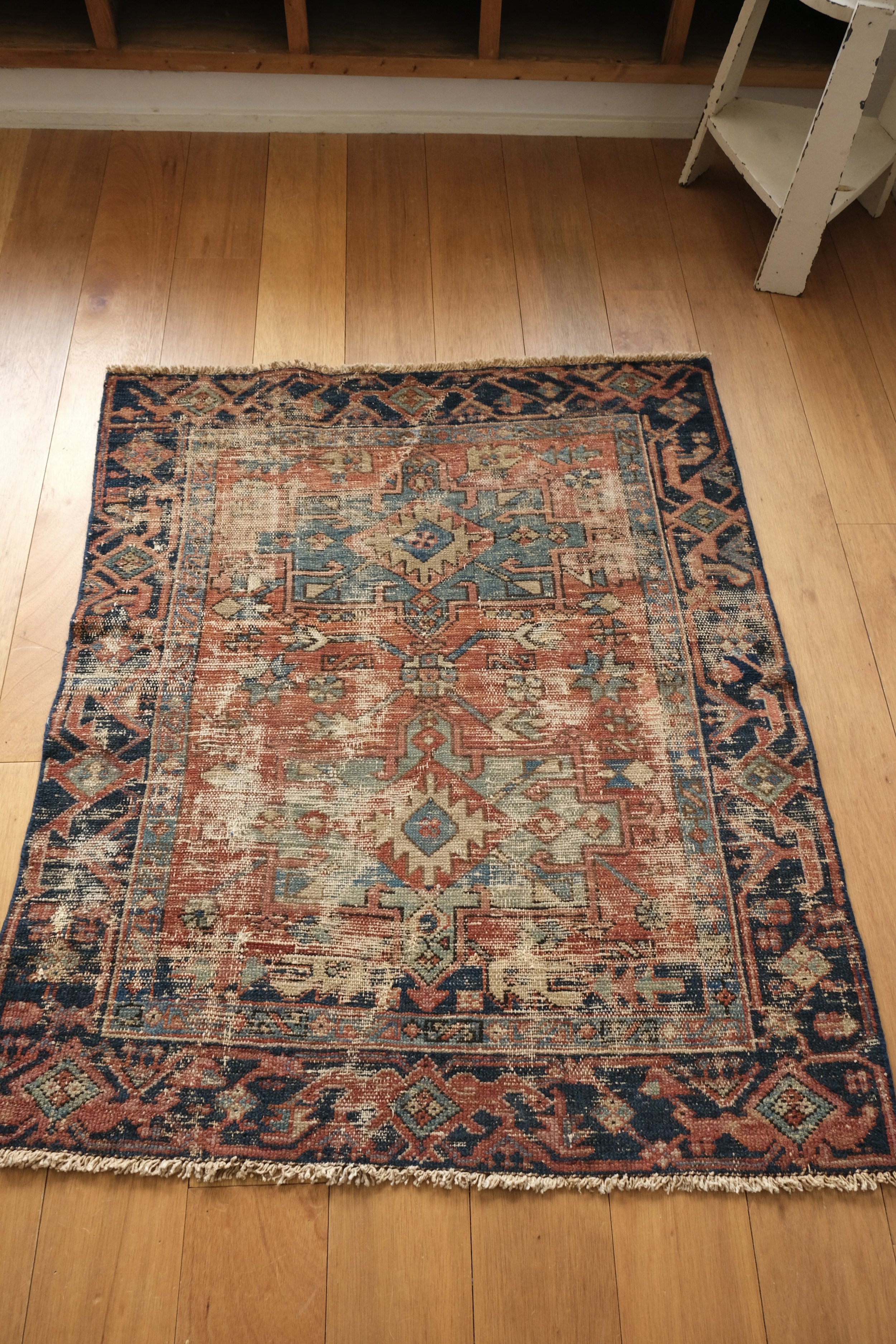 antique heriz rug