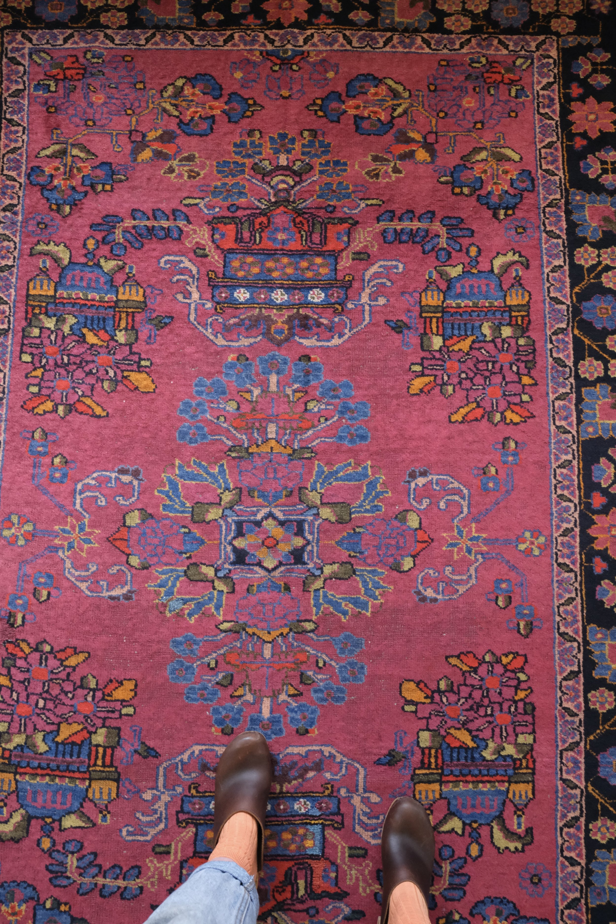 bold color rugs