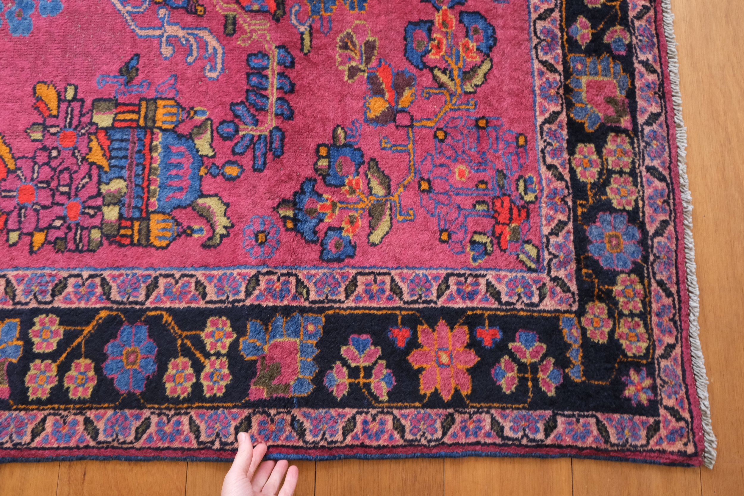 purple vintage rugs