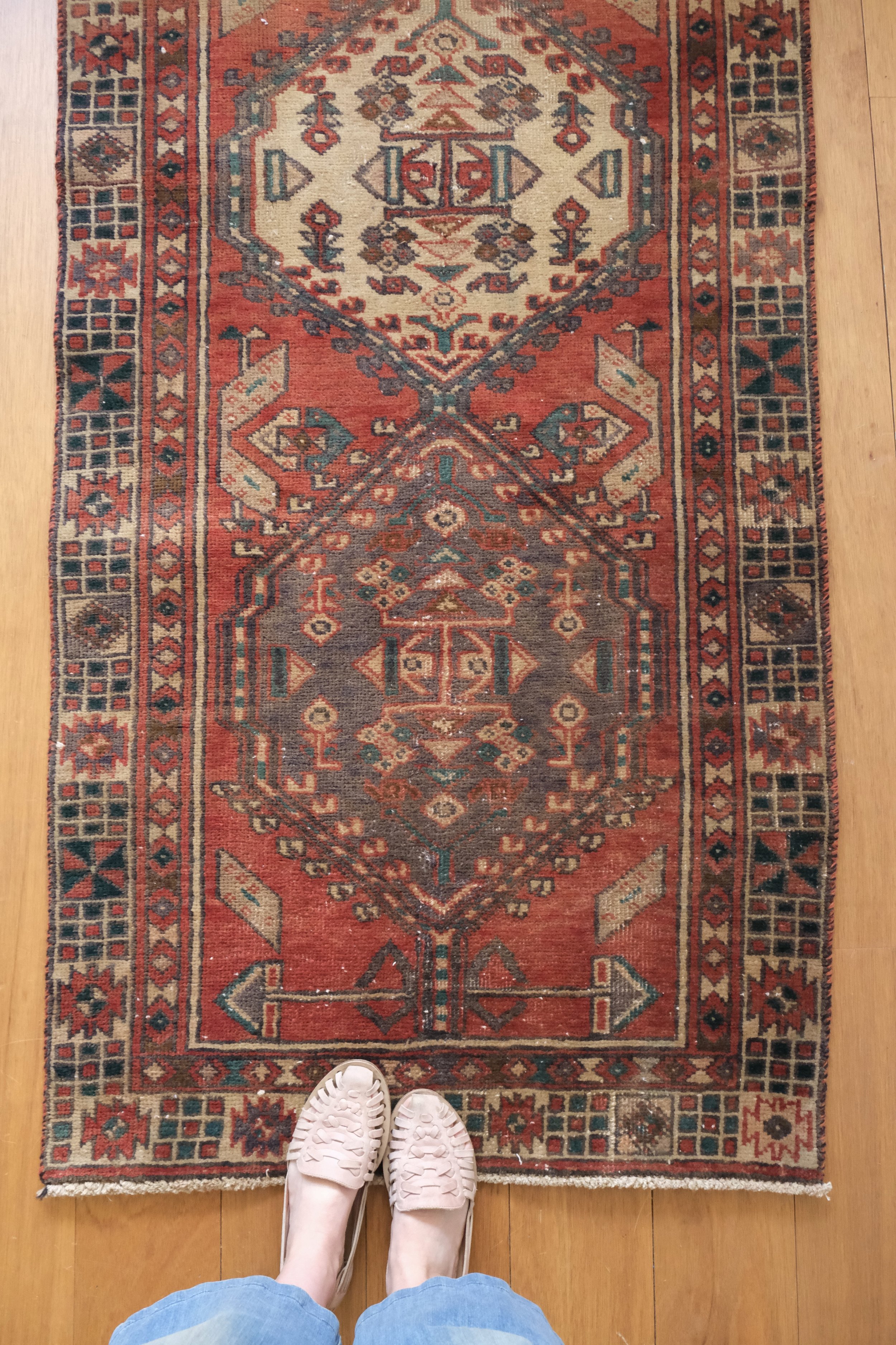 colorful vintage rugs
