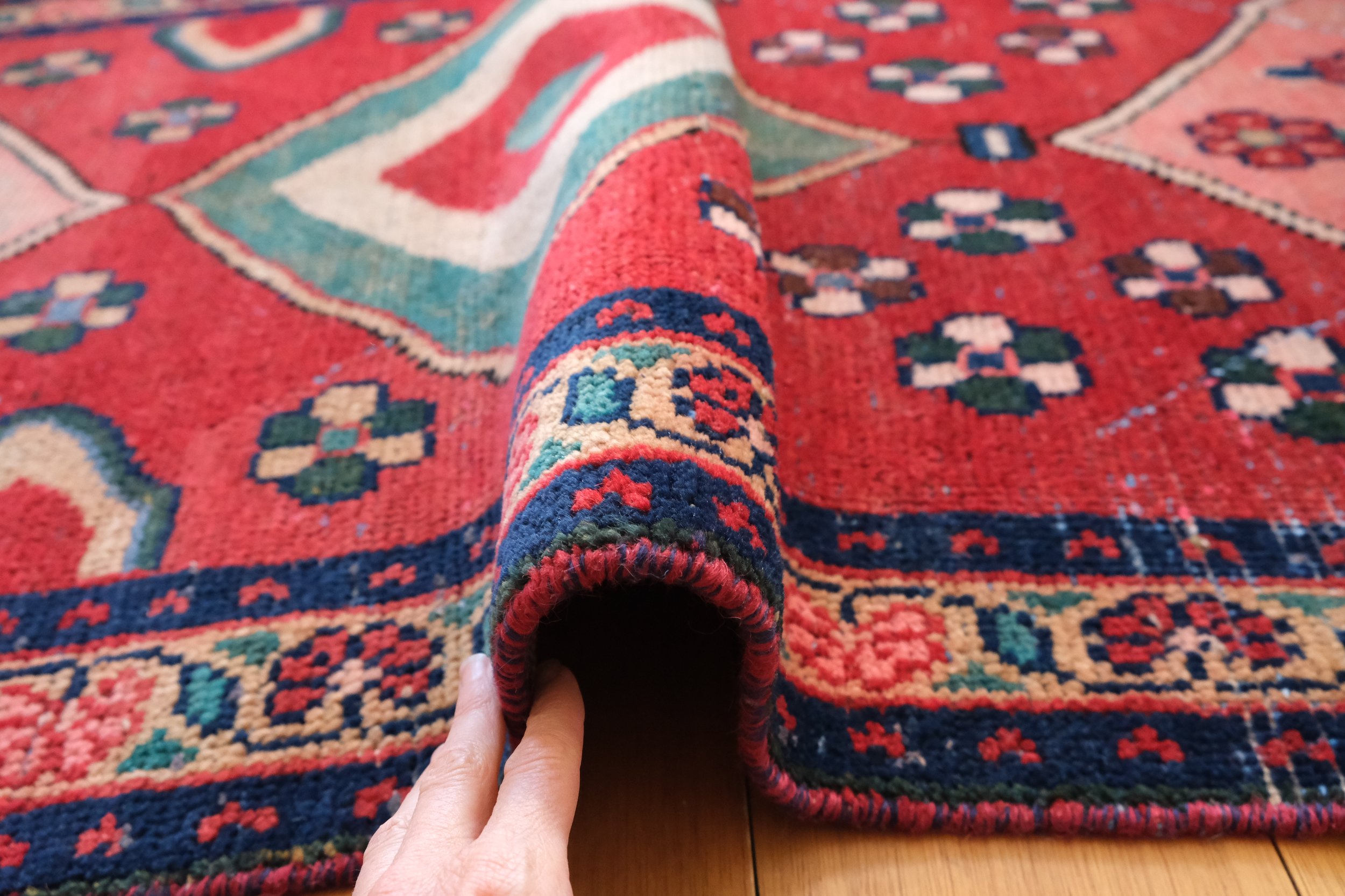 low pile of rug