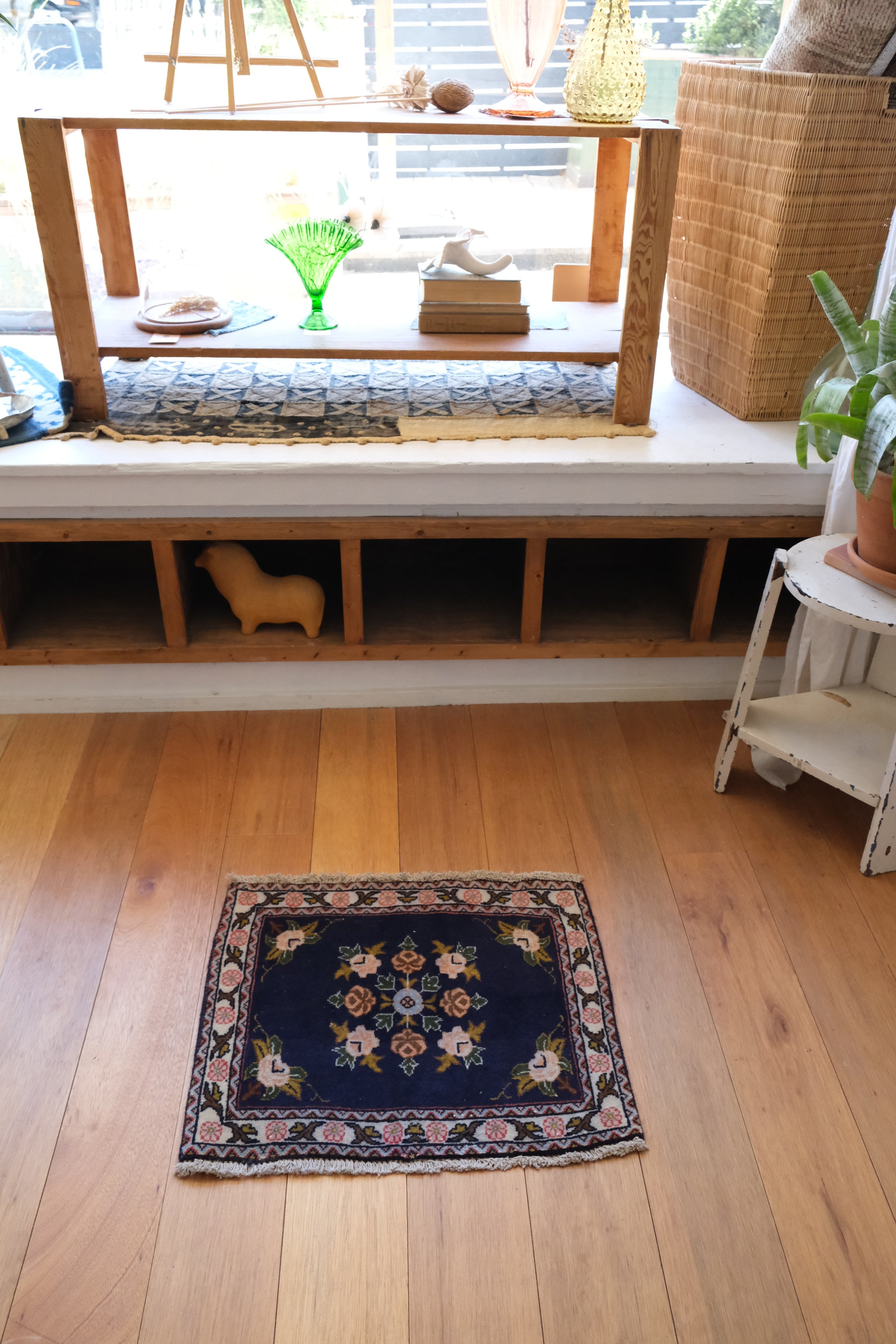 vintage tiny rug