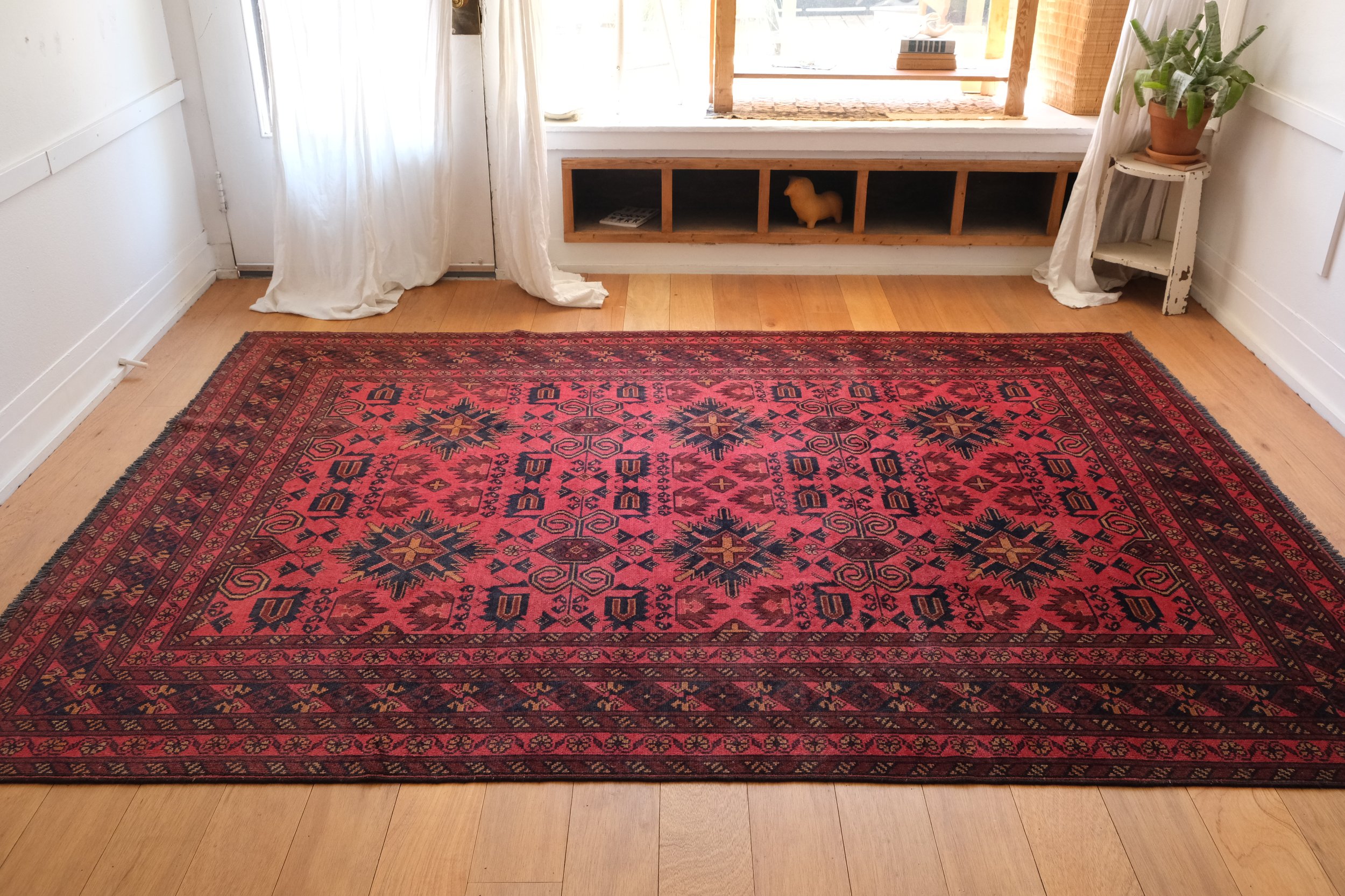 vintage balouch rug