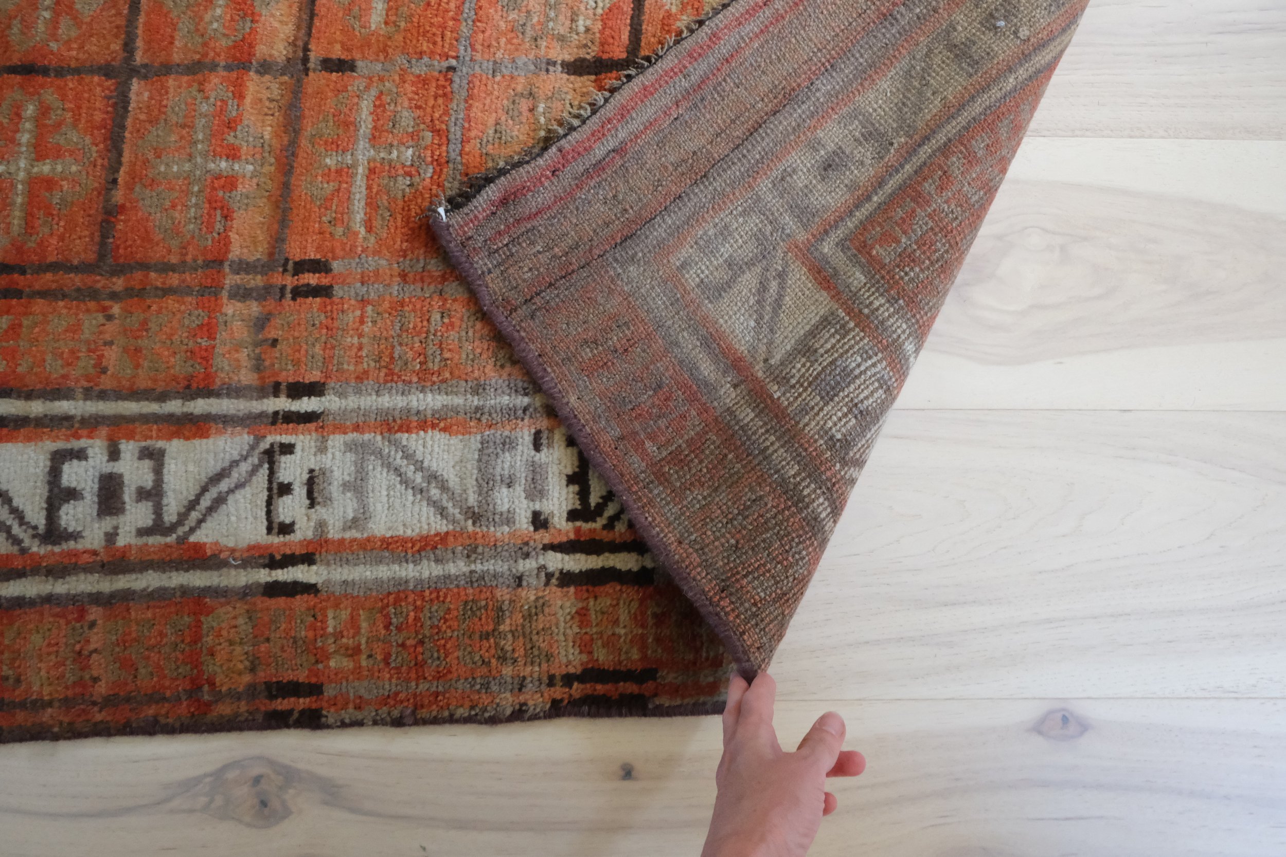 hand knotted
