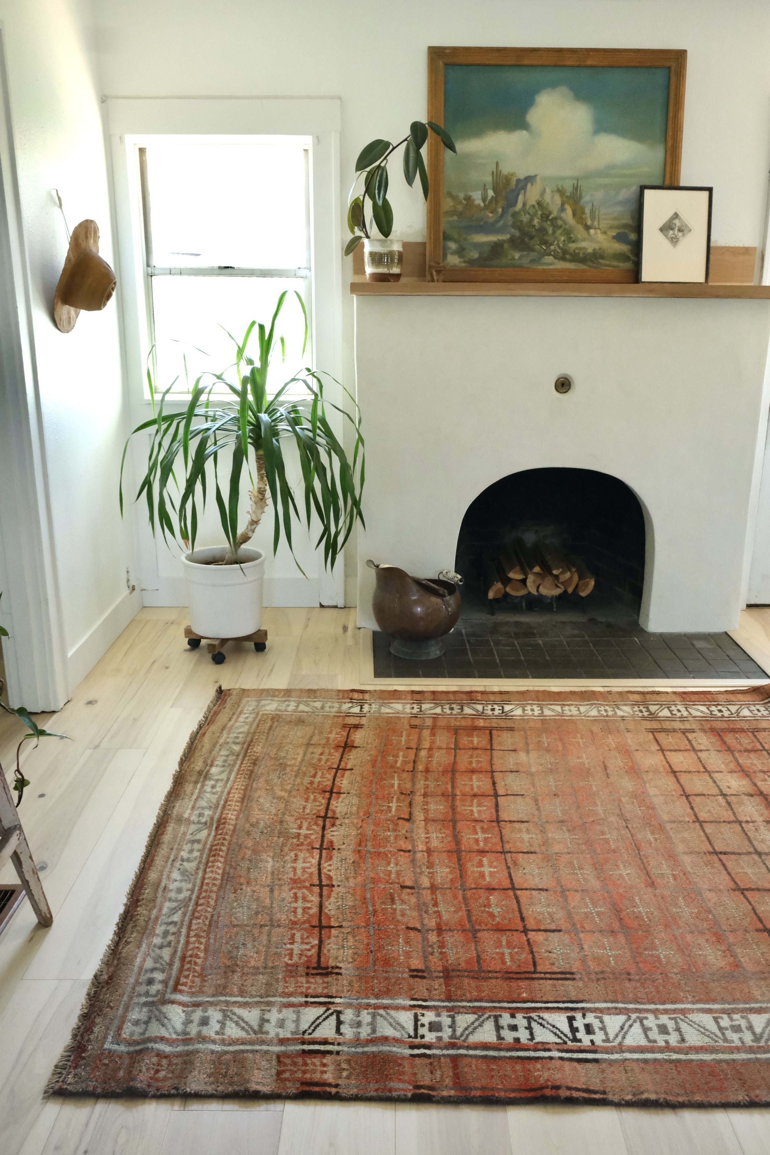 Balouch rug in living room