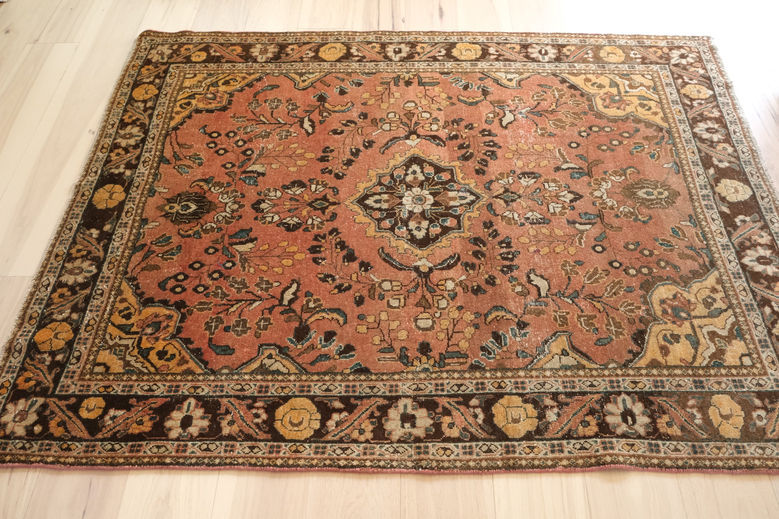 autumnal color rugs
