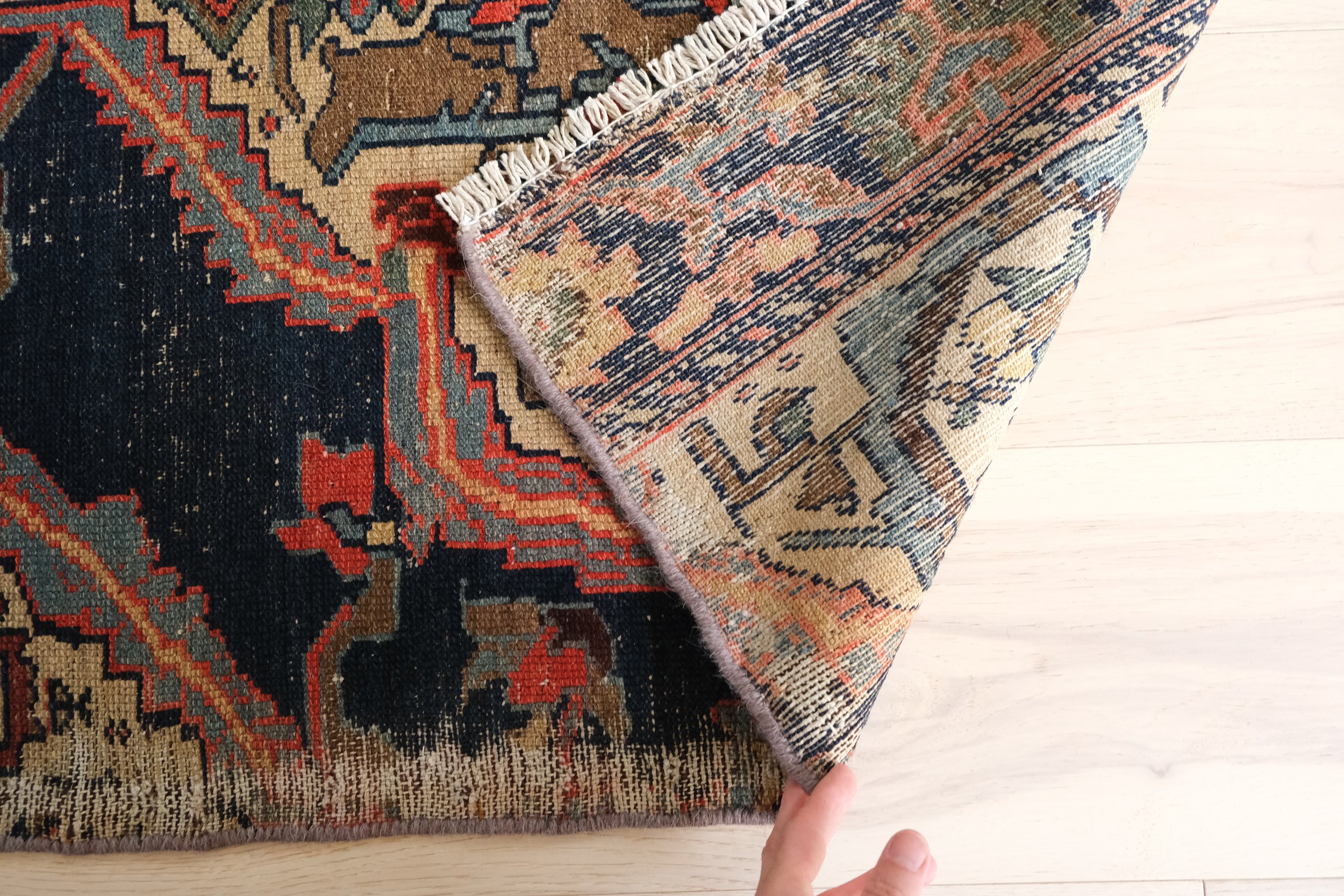 hand knotted