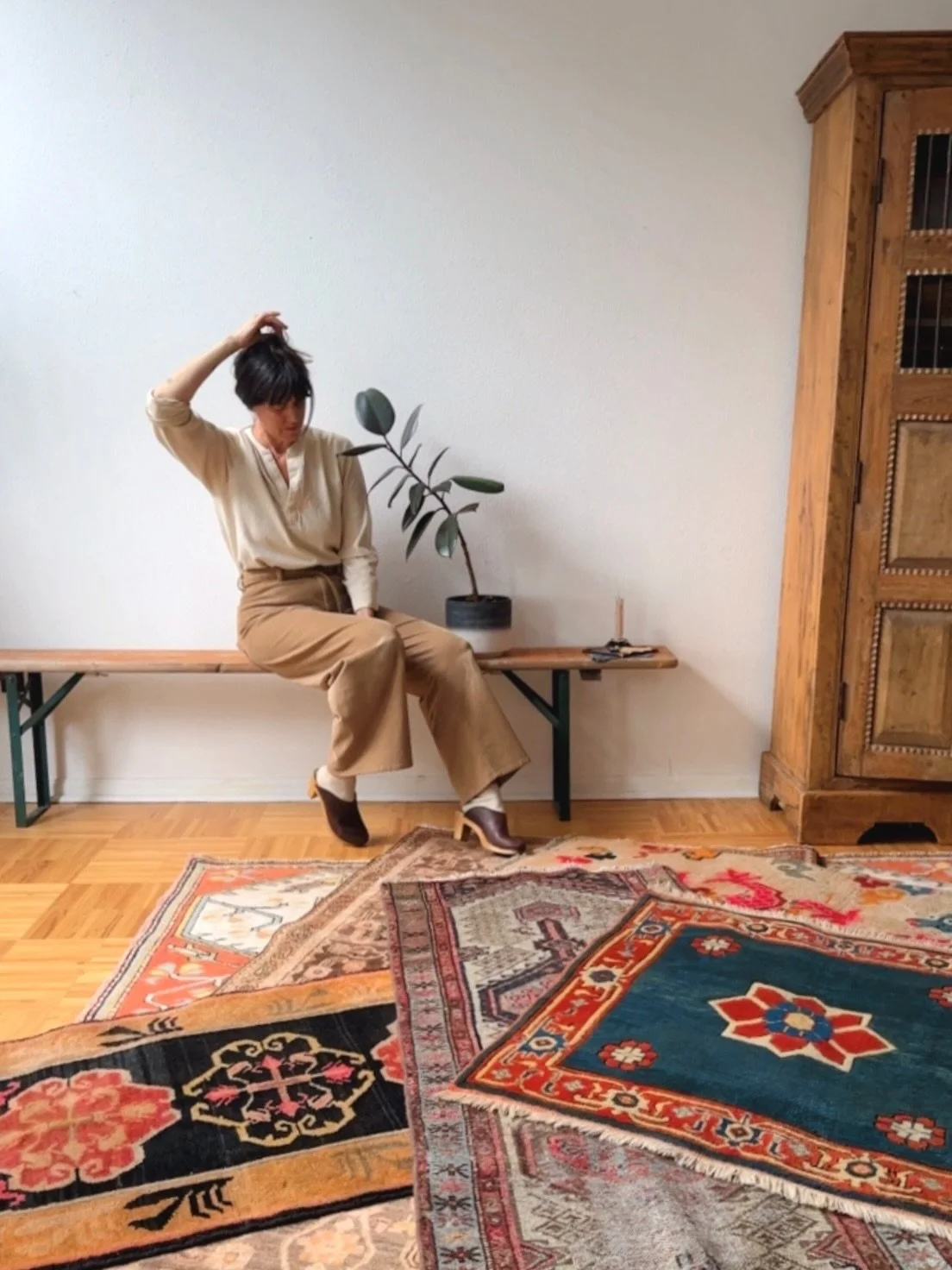 A very special batch of vintage rugs just landed in the webshop! We&rsquo;ve got square rugs, runners wide and narrow and some very special Tibetan rugs too! Swipe thru for a closer look. They are all linked in stories now or head straight over to th