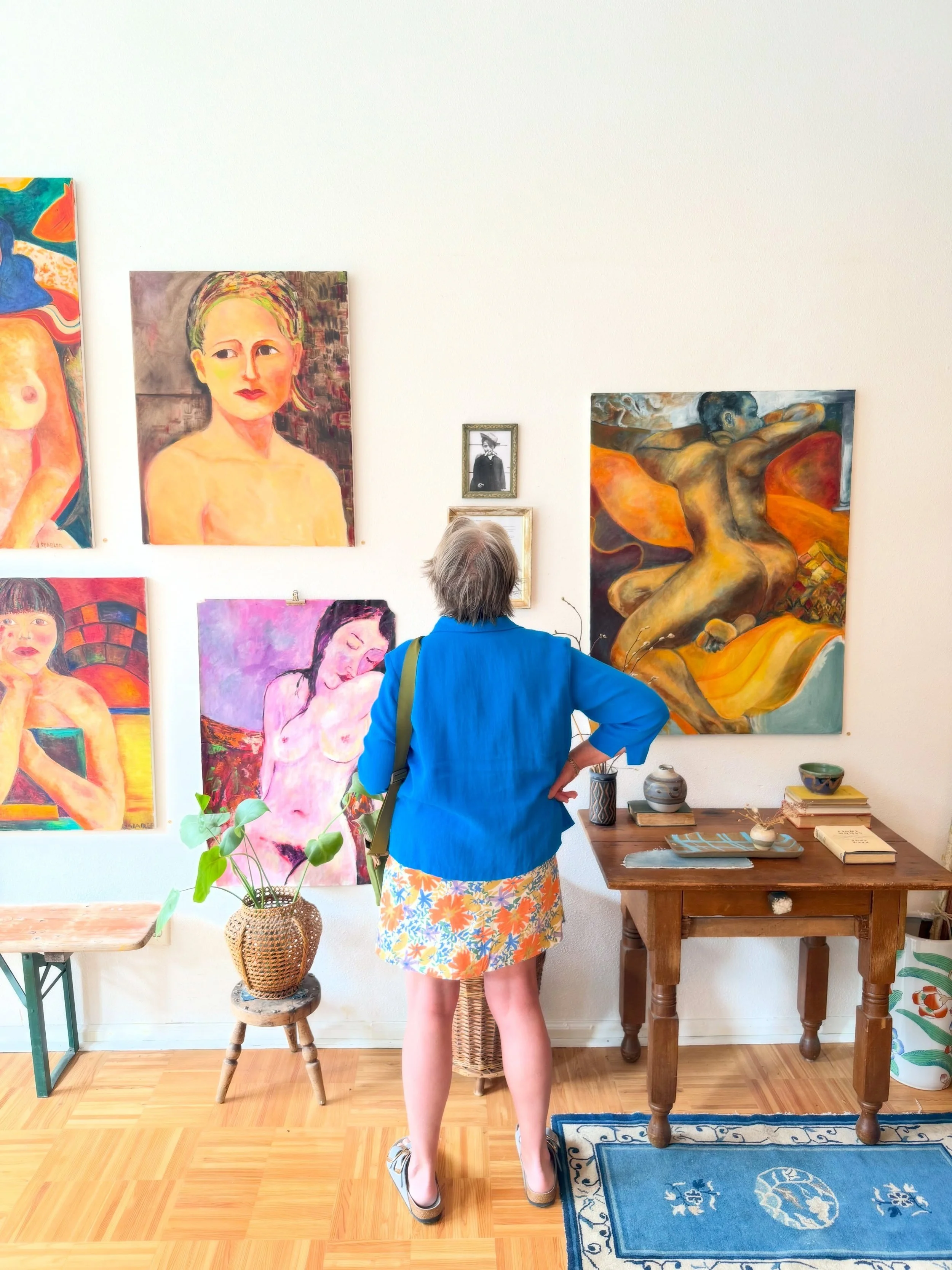 Still feeling the afterglow from last weekends All Mothers gallery show at the studio. It was such a lovely good-vibe filled day, and honestly the immense preparation for the event was a welcomed project that I got to throw myself into after my soul 