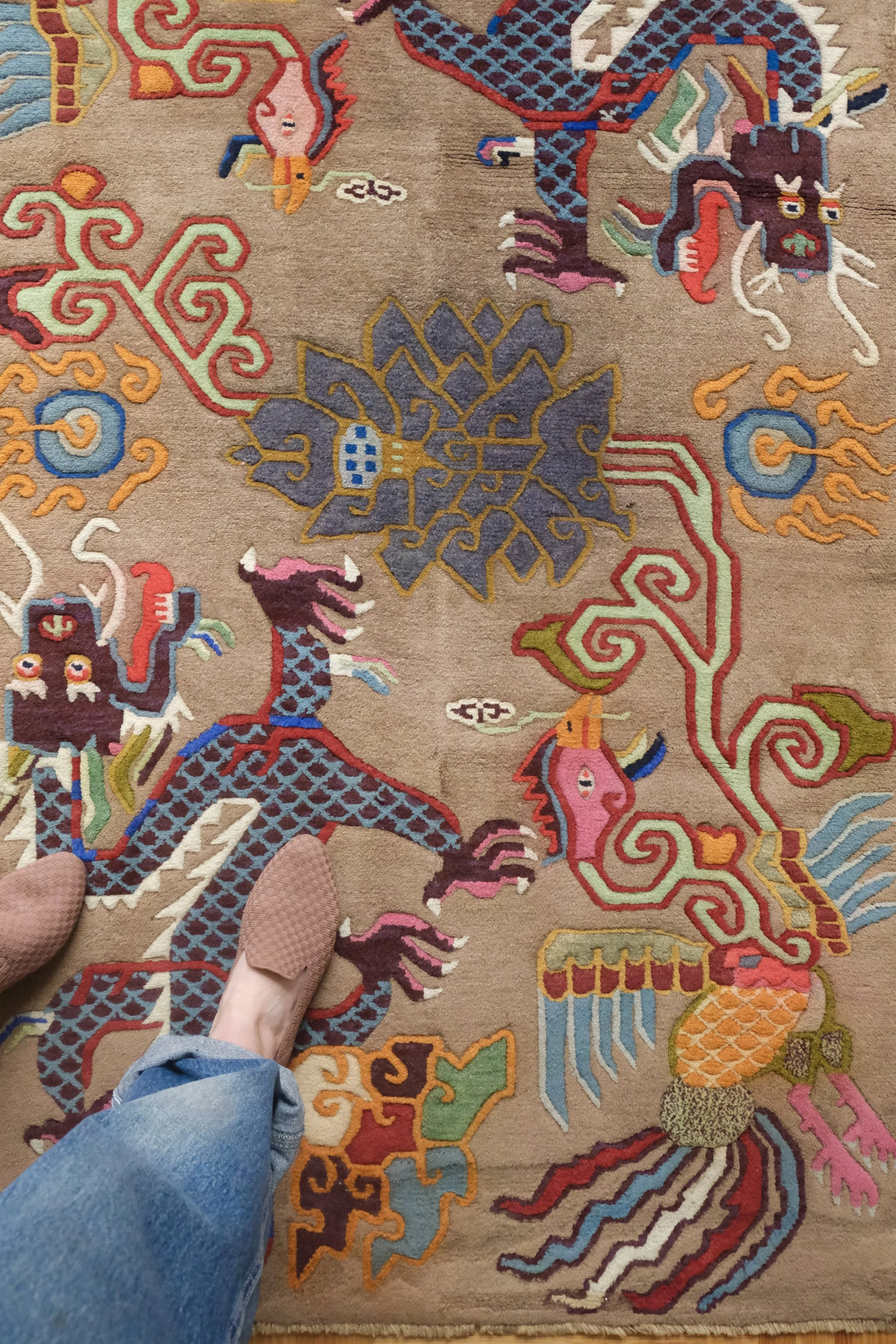 Tibetan rug