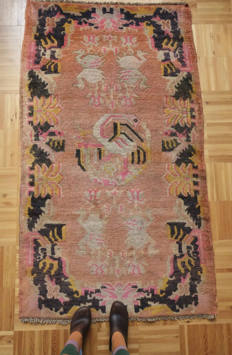 Tibetan swan rug
