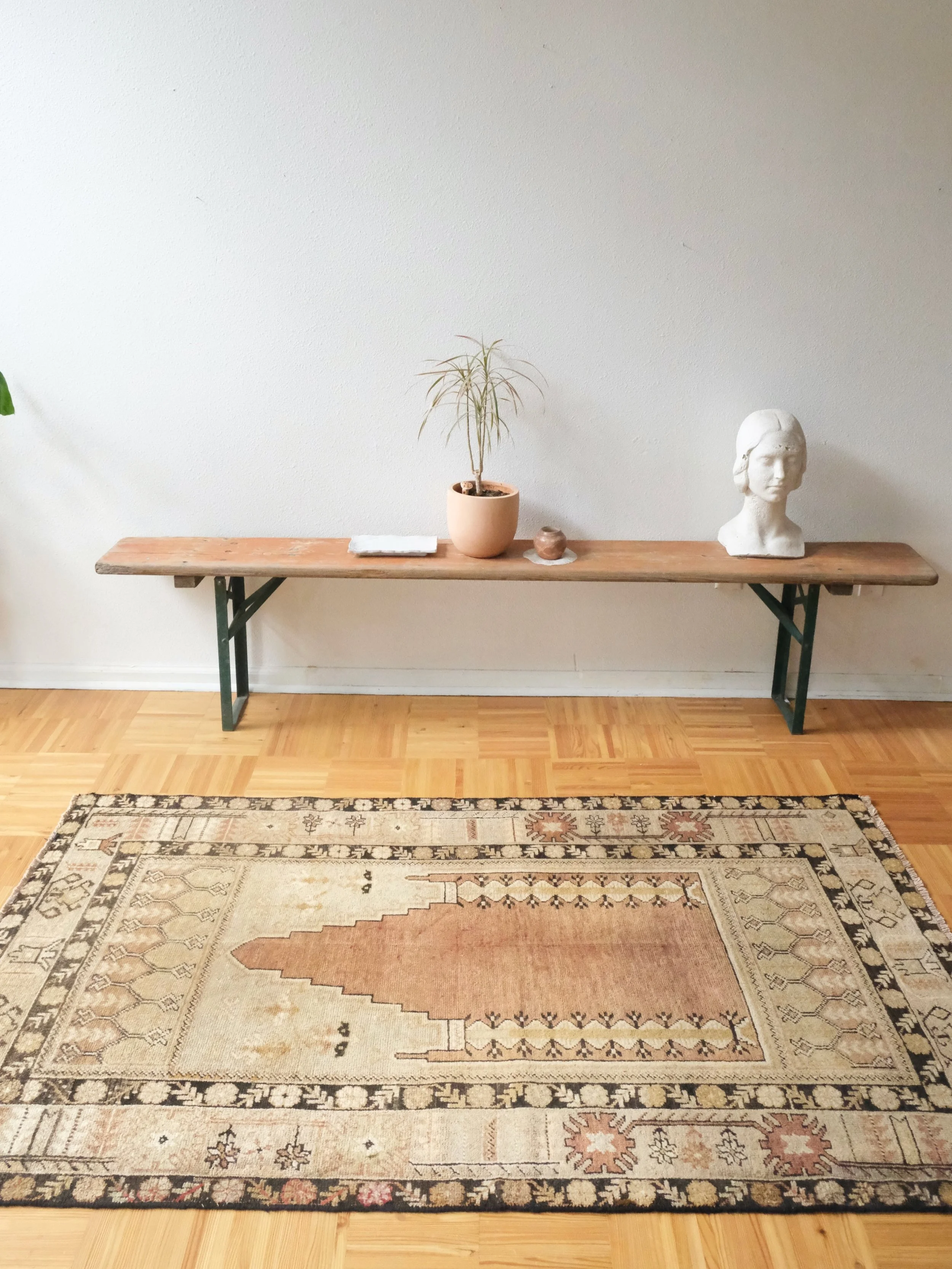 This week&rsquo;s batch has practically sold out already sheesh! BUT if it&rsquo;s this 7x4 architectural shapeshifting Turkish Milas or the 10x3 sage green runner that you had your eye on, run don&rsquo;t walk those are the last two left!