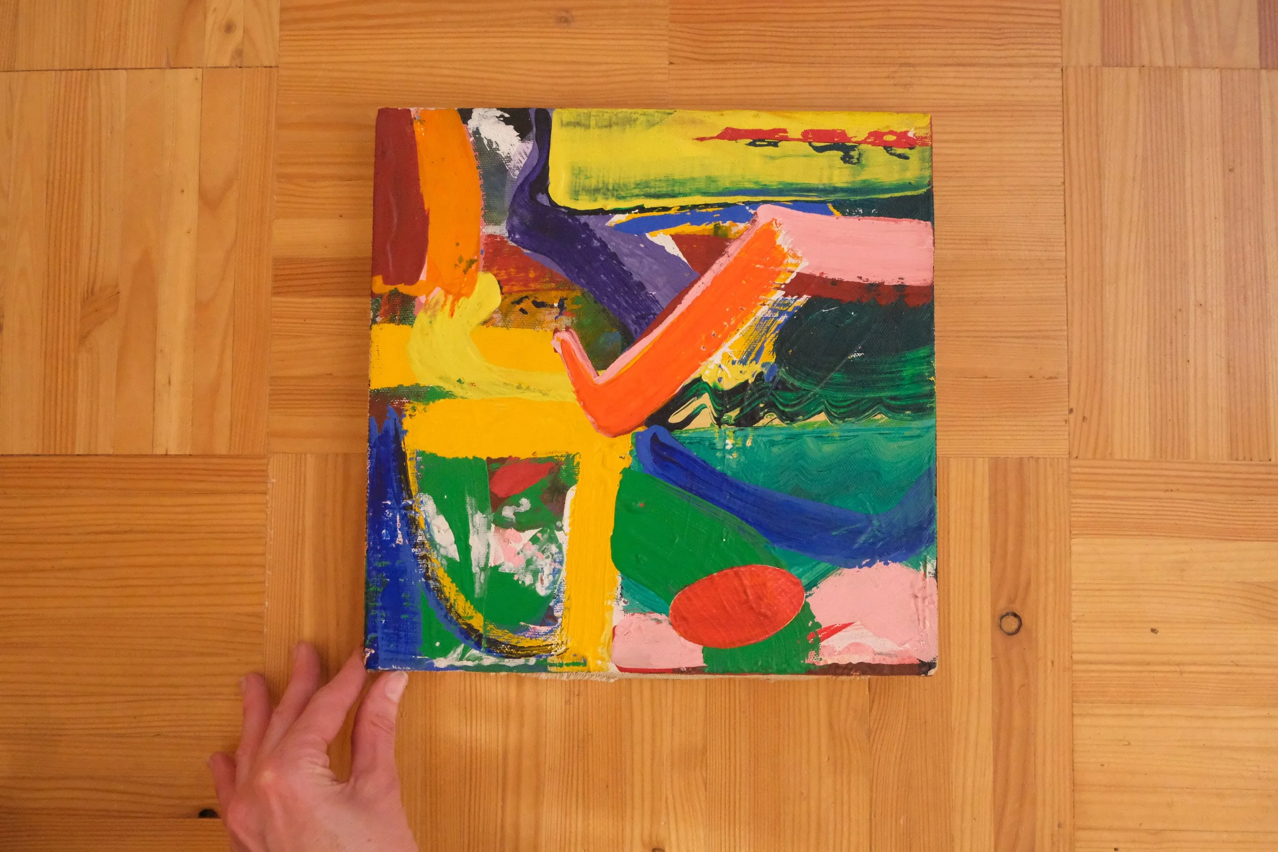 colorful abstract painting