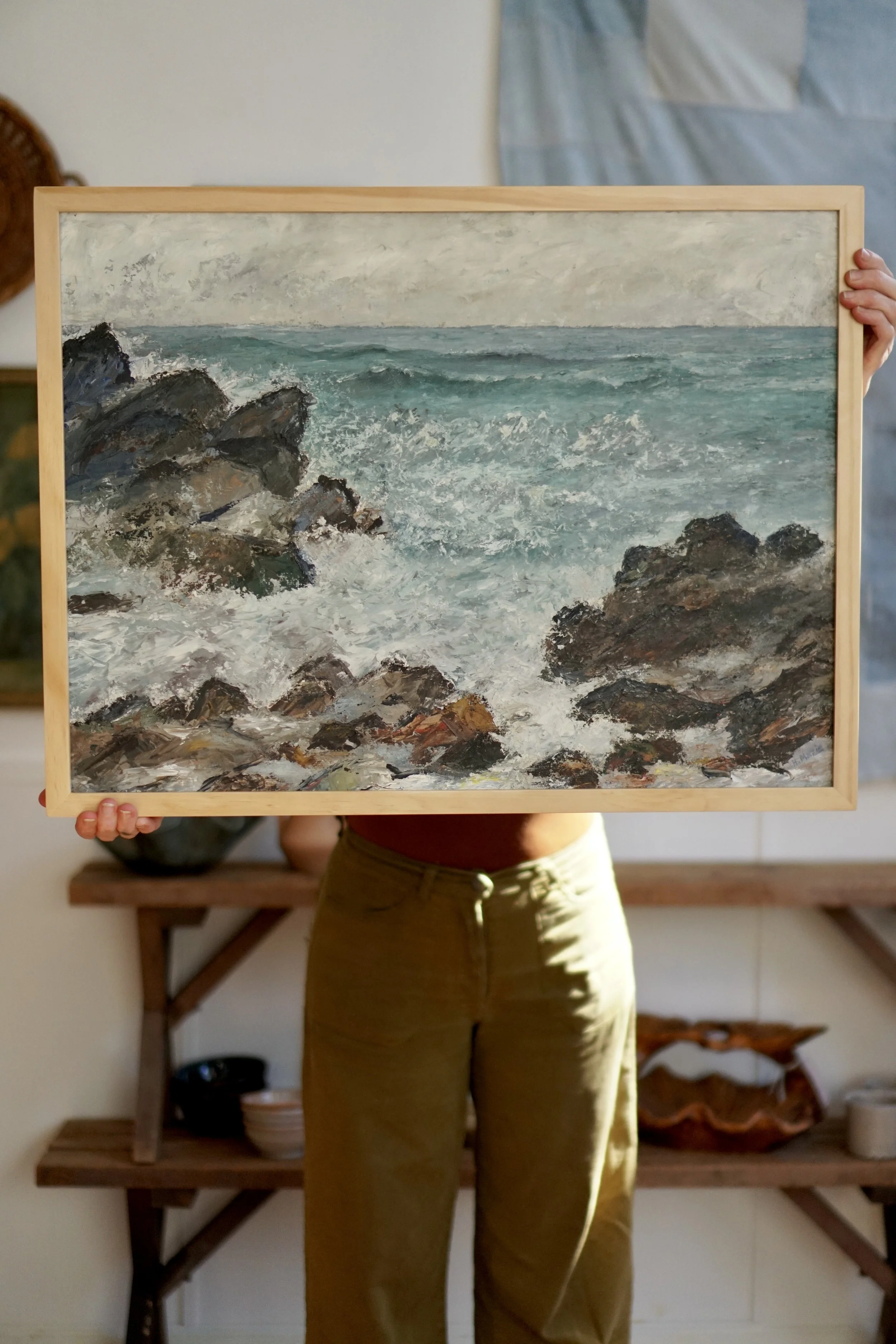 large ocean painting