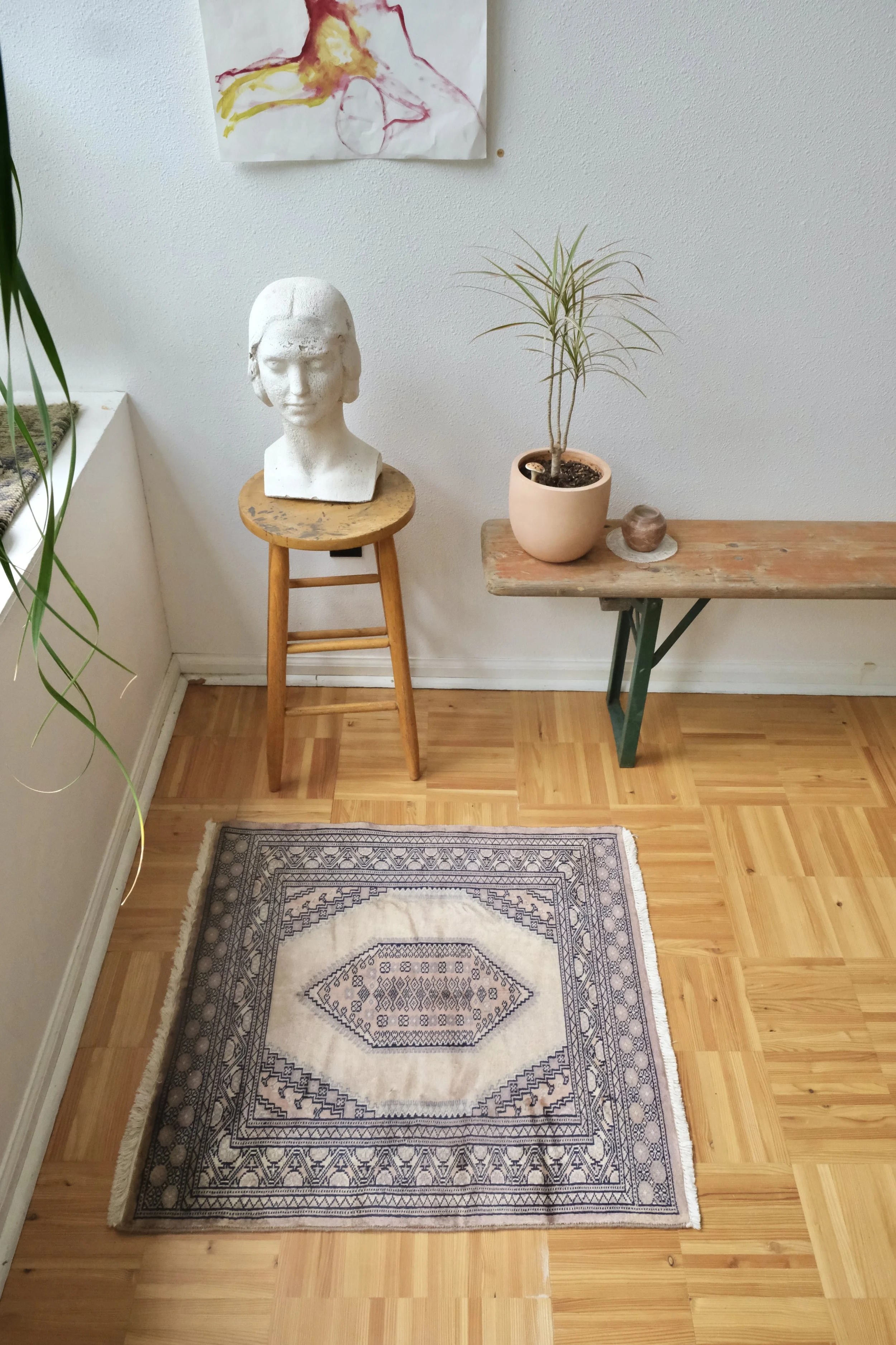 mid century art and styled homes