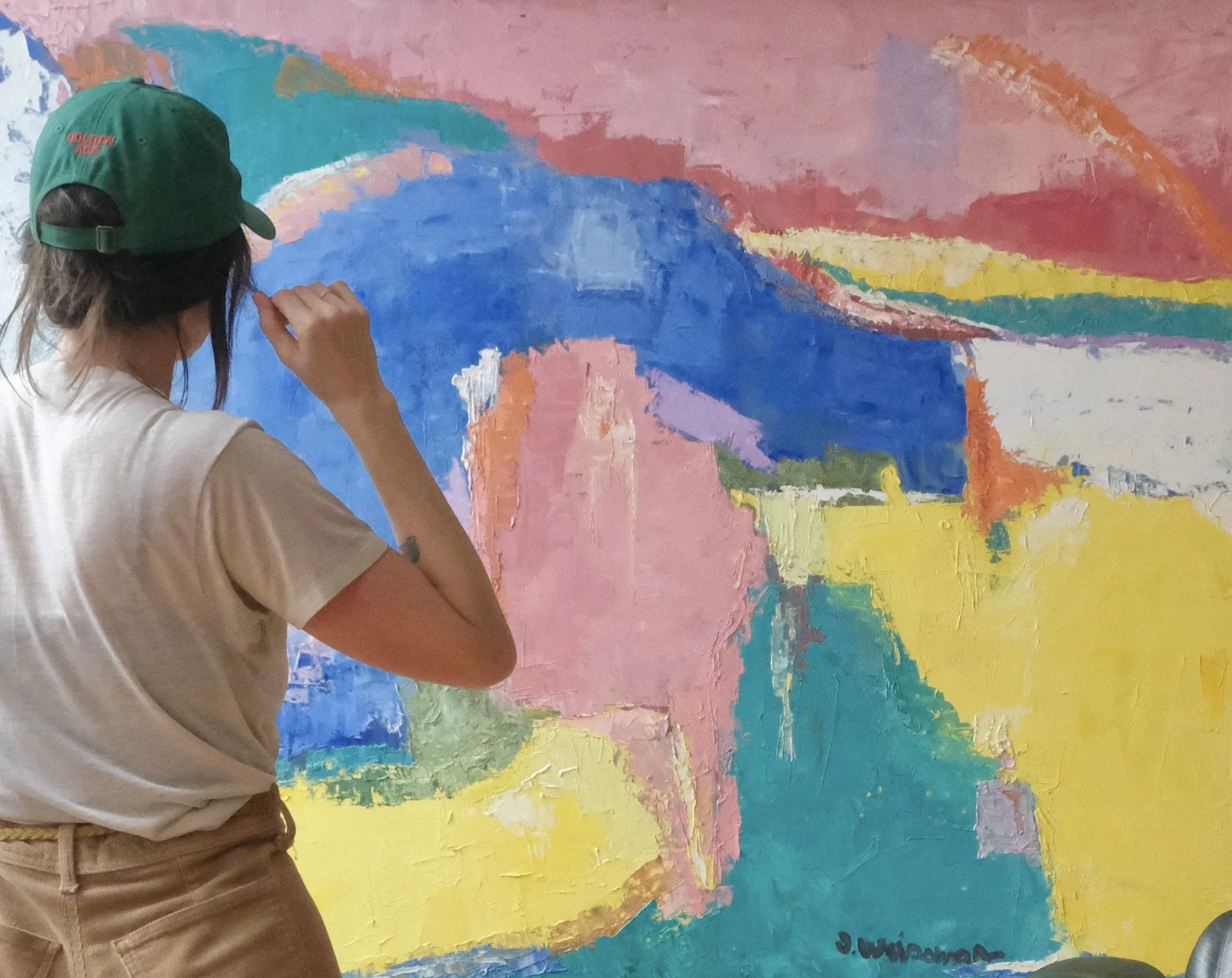 colorful paintings by women painters