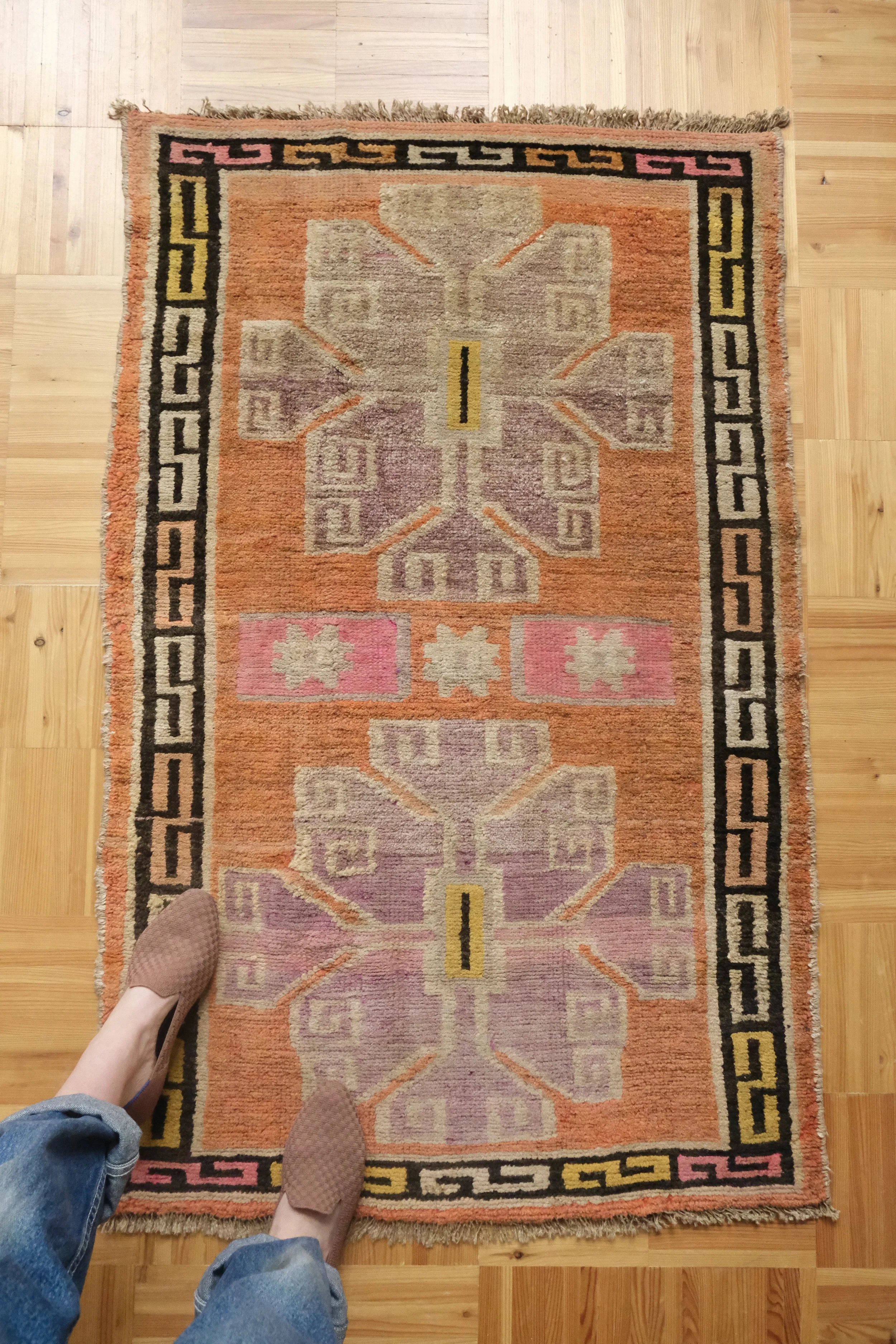 vintage Tibetan rugs